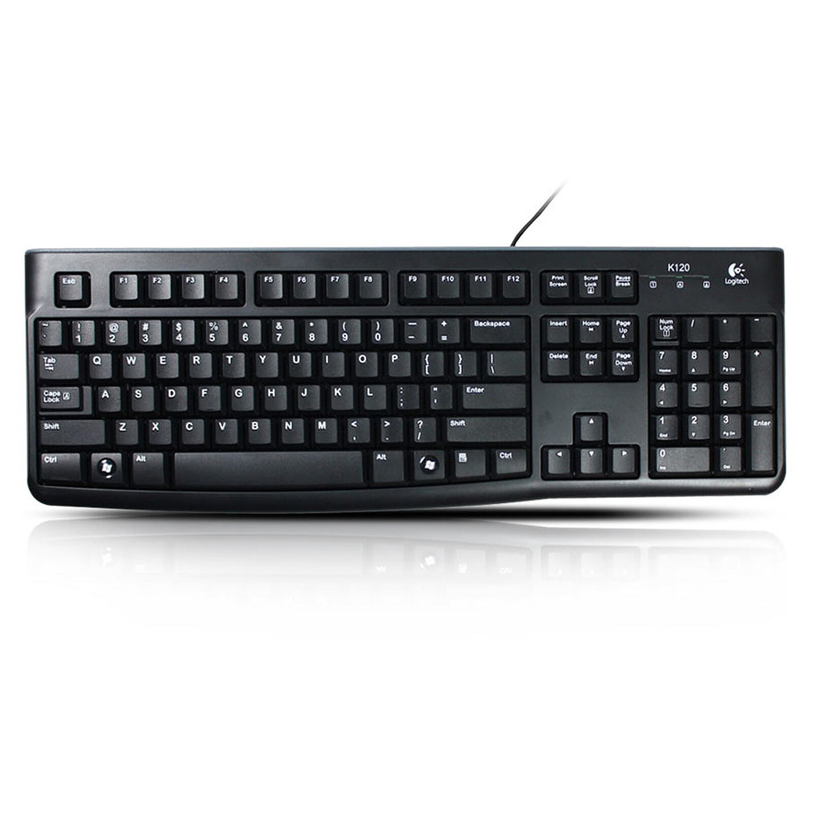 Clavier PC Logitech K120 for Business - Autre vue