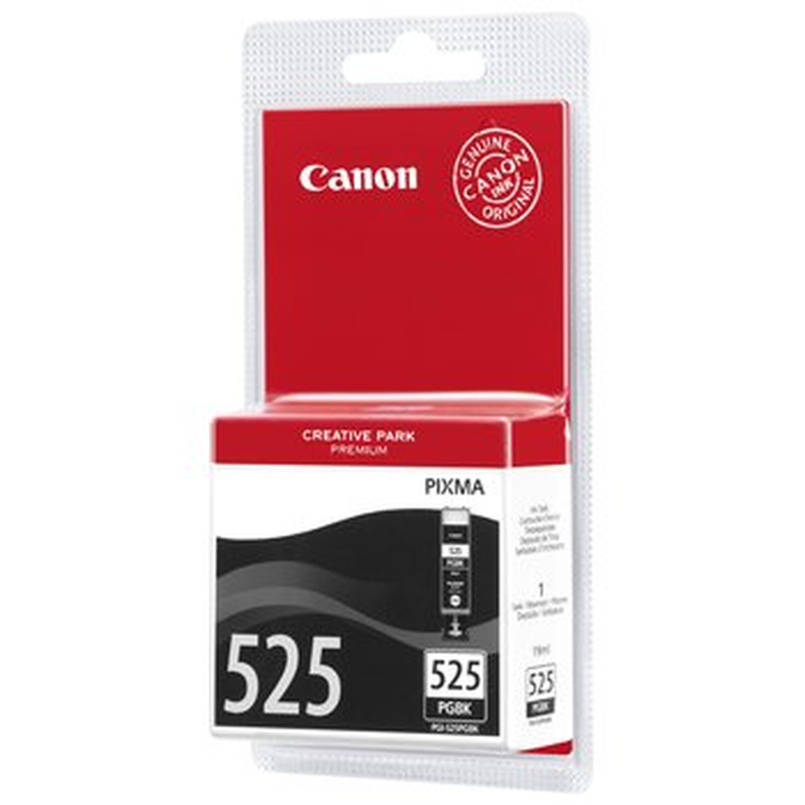 Cartouche d'encre Canon PGI-525 Noir pigmenté - Autre vue