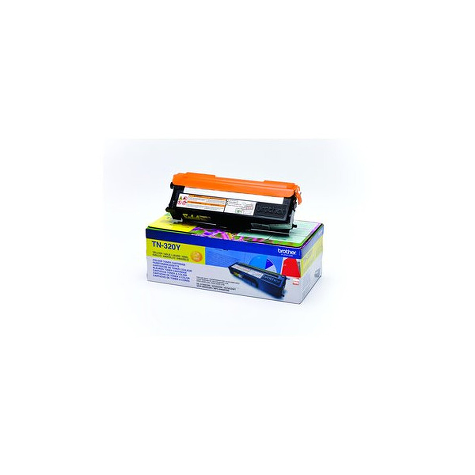 Toner Brother TN-320 - Jaune - Autre vue