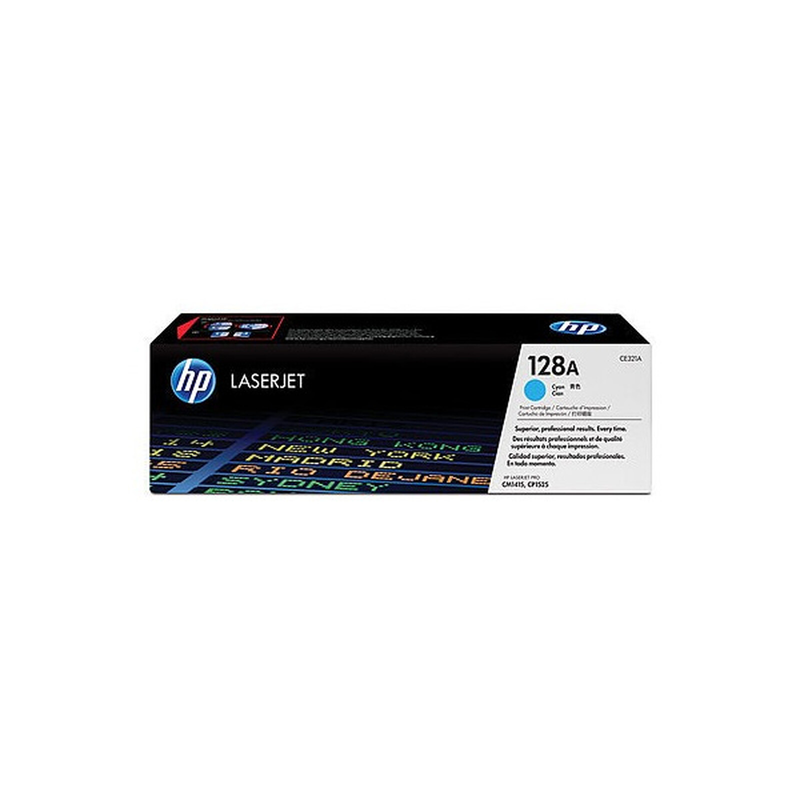 Toner HP 128A (CE321A) -  Cyan - Autre vue