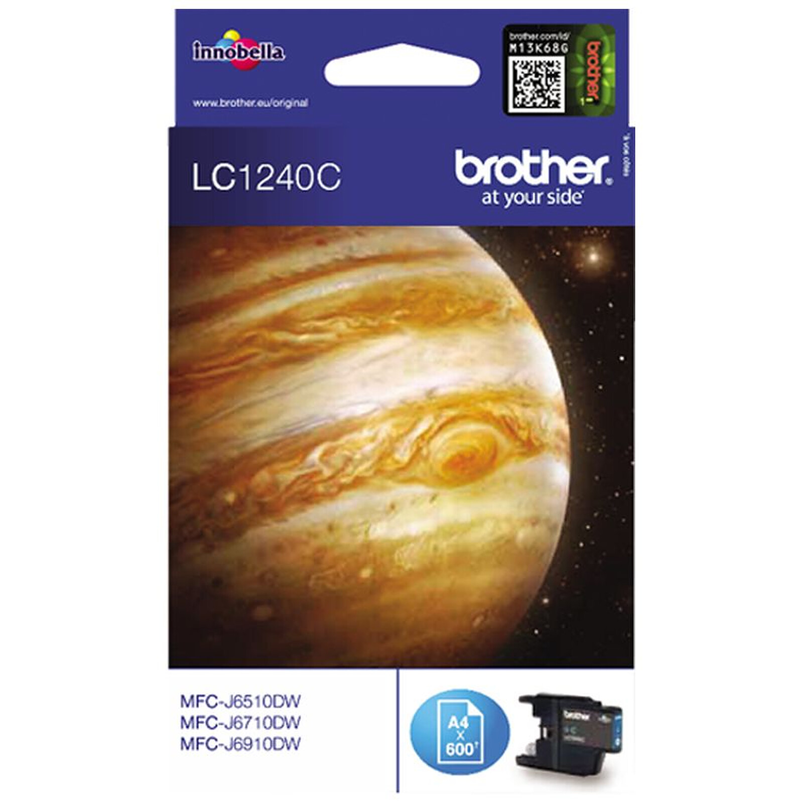 Cartouche d'encre Brother LC1240 - Cyan - Autre vue