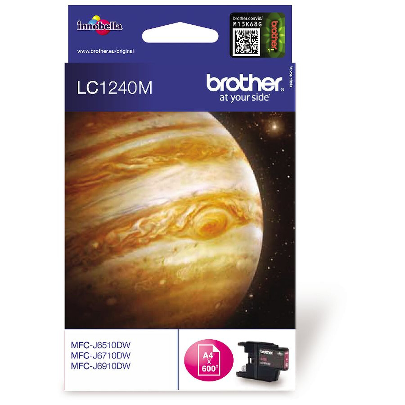 Cartouche d'encre Brother LC1240 - Magenta - Autre vue