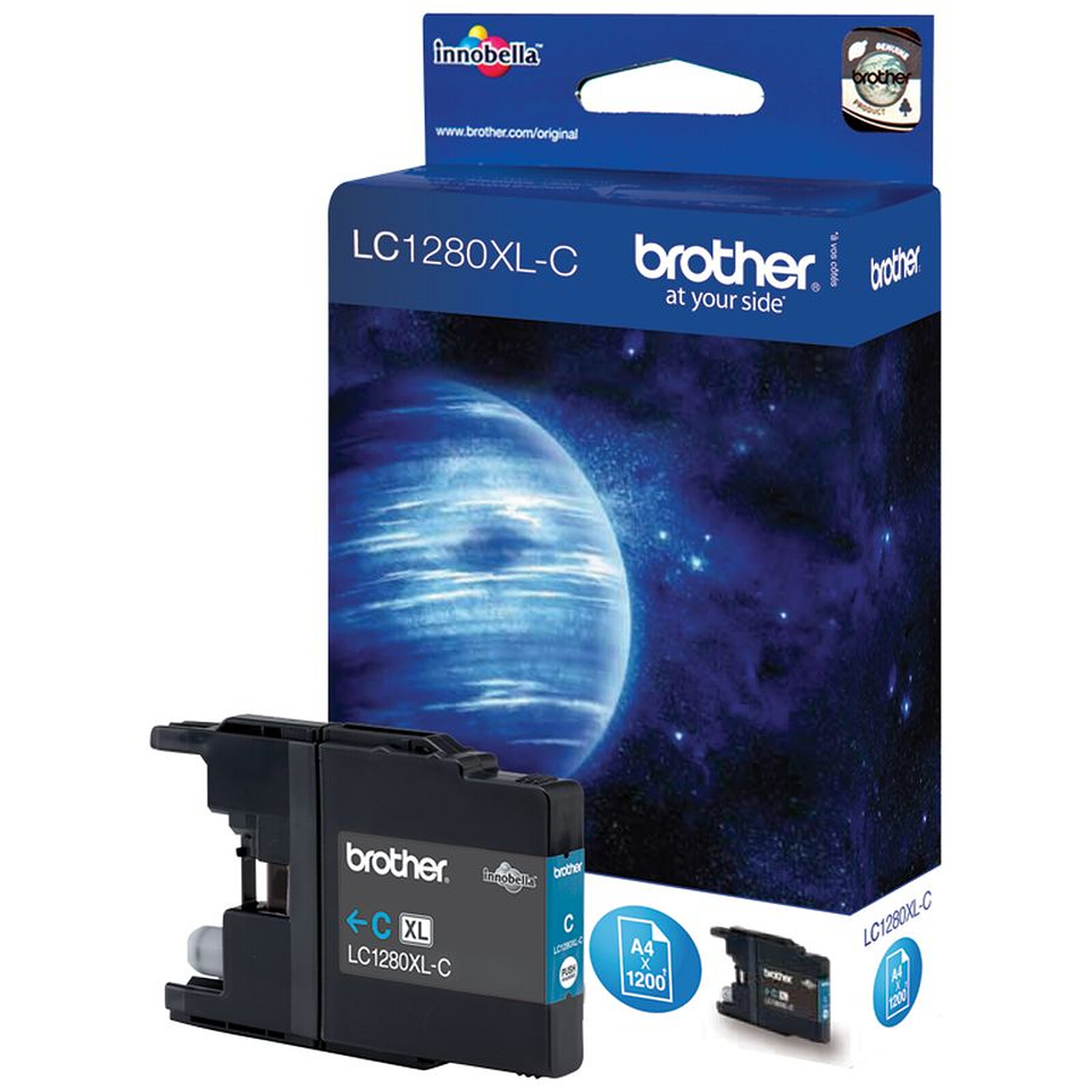 Cartouche d'encre Brother LC1280XL-C - Autre vue