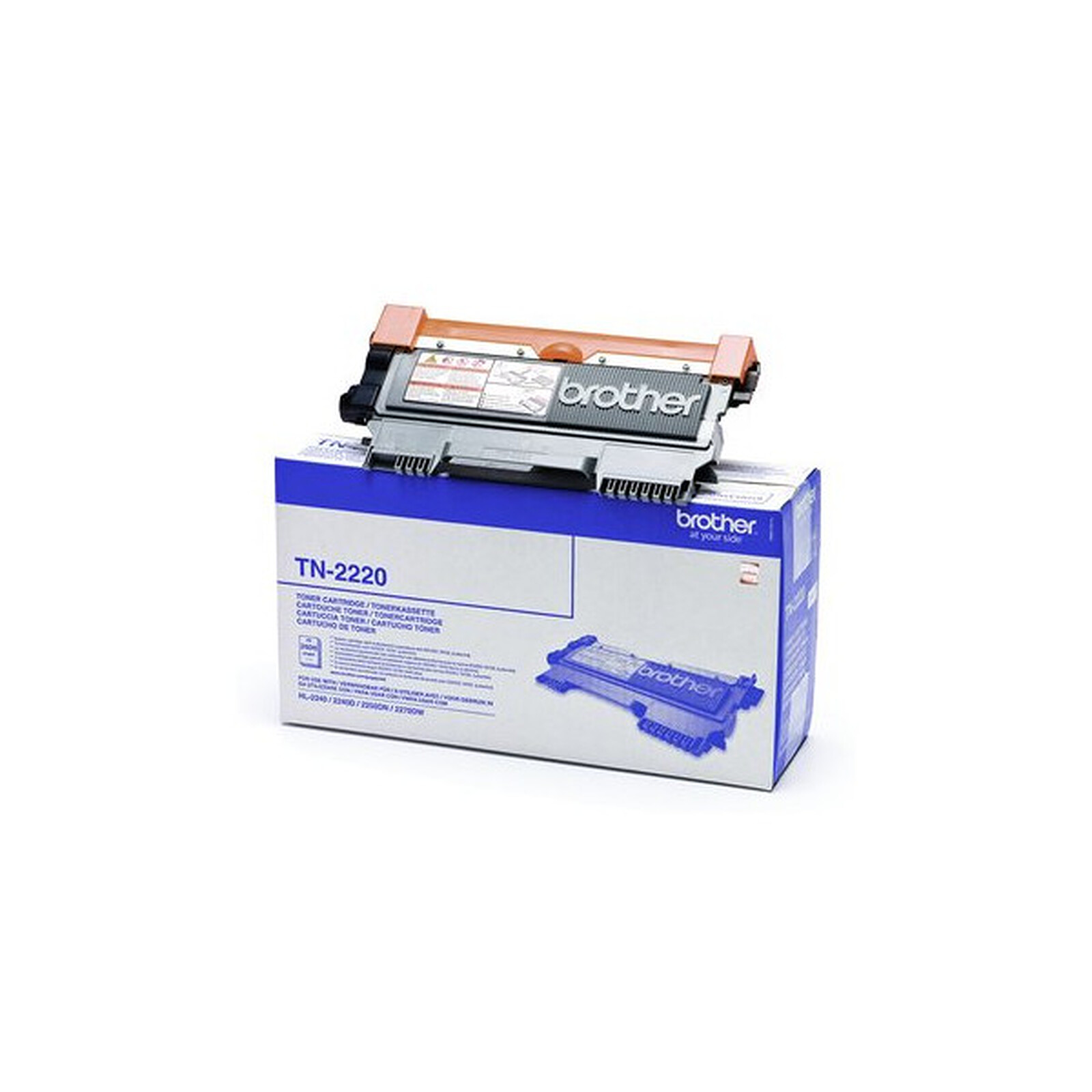 Toner Brother TN-2220 - Noir Haute Capacité - Autre vue
