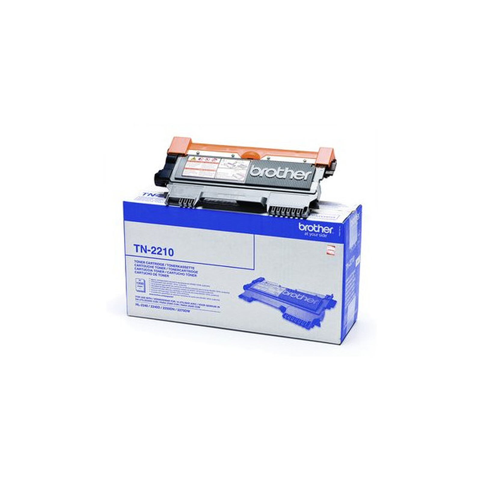 Toner Brother TN-2210 - Noir - Autre vue