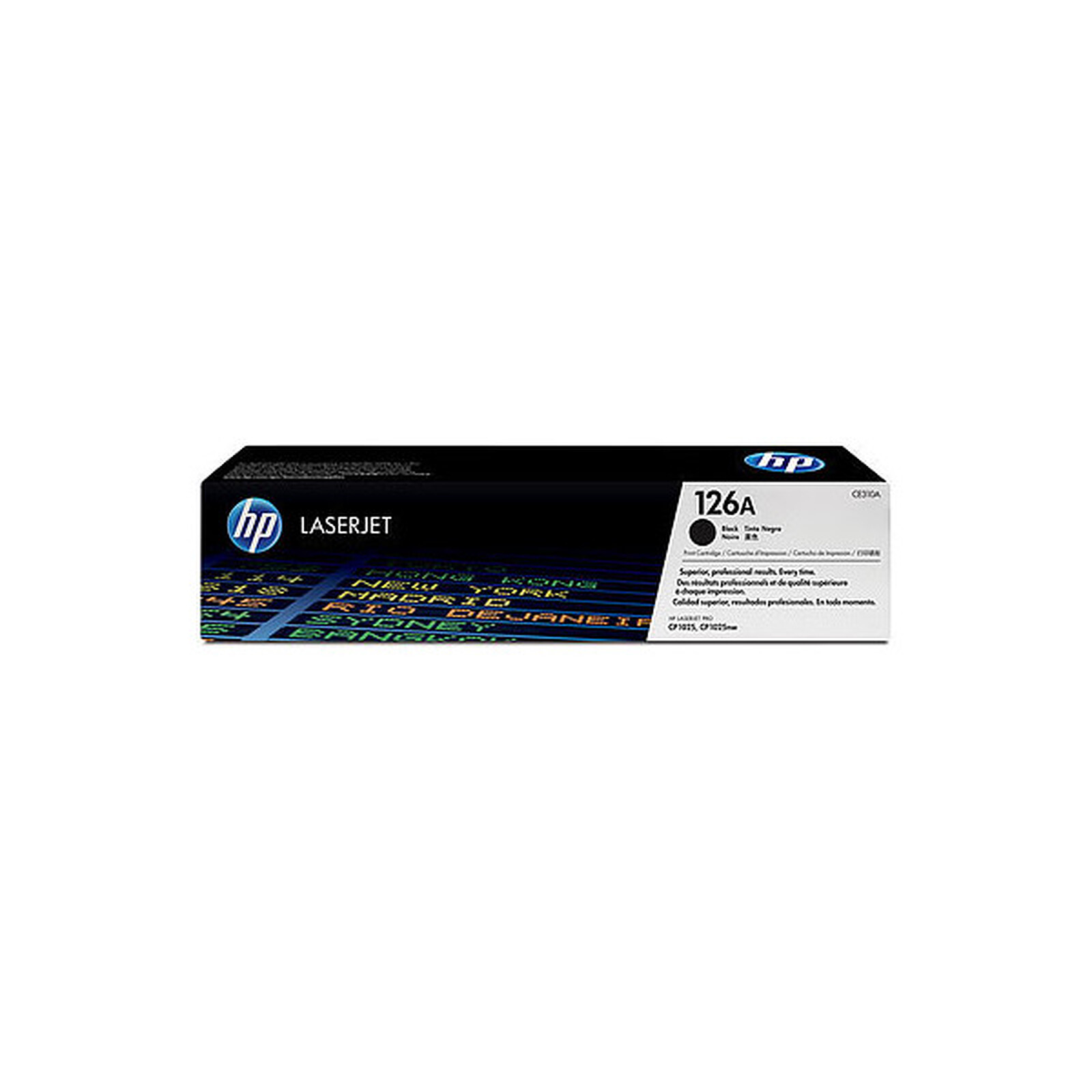 Toner HP 126A (CE310A) -  Noir - Autre vue