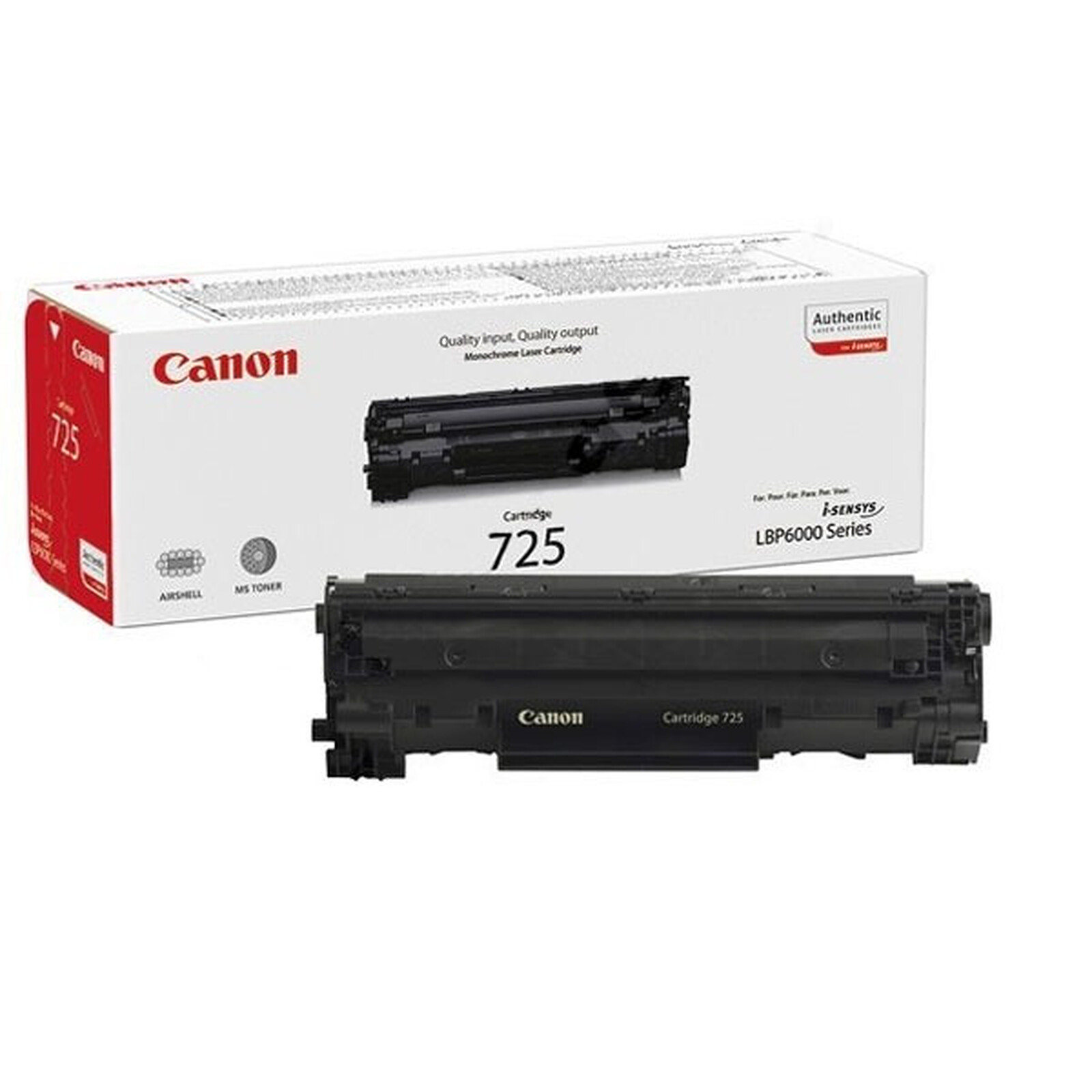 Toner Canon 725 - Noir - Autre vue
