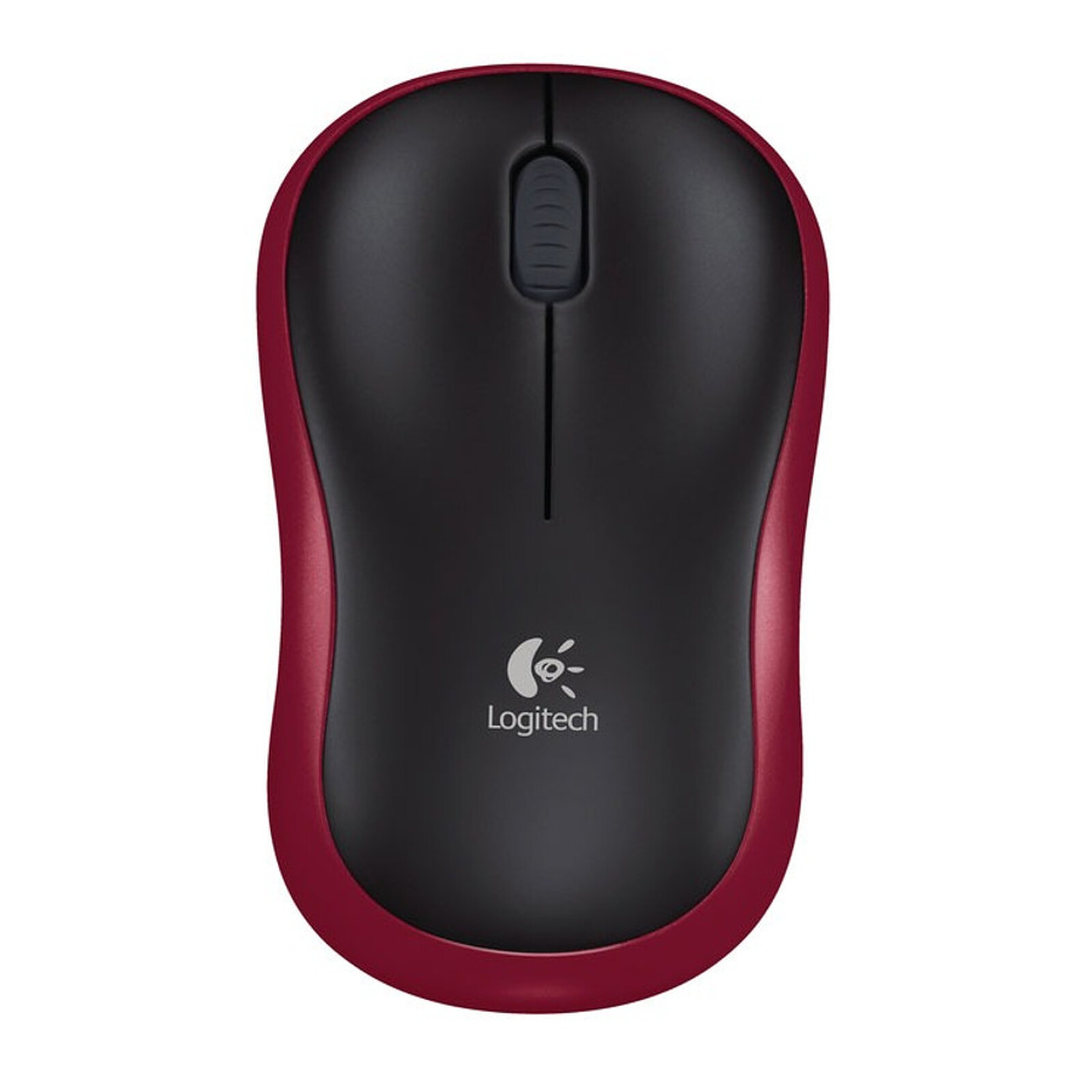 Souris PC Logitech M185 - Rouge - Autre vue