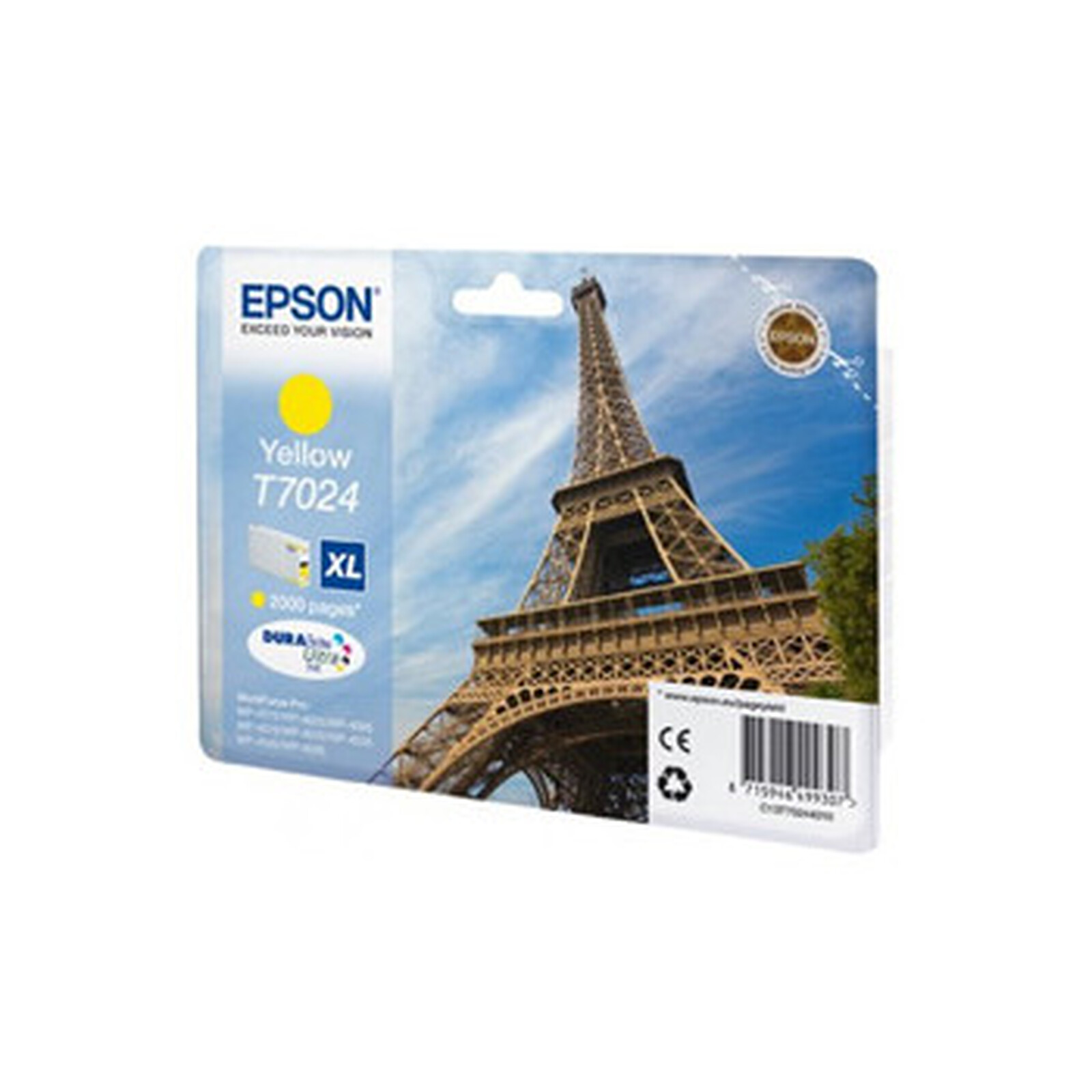 Cartouche d'encre Epson T7024 XL Jaune  - Autre vue