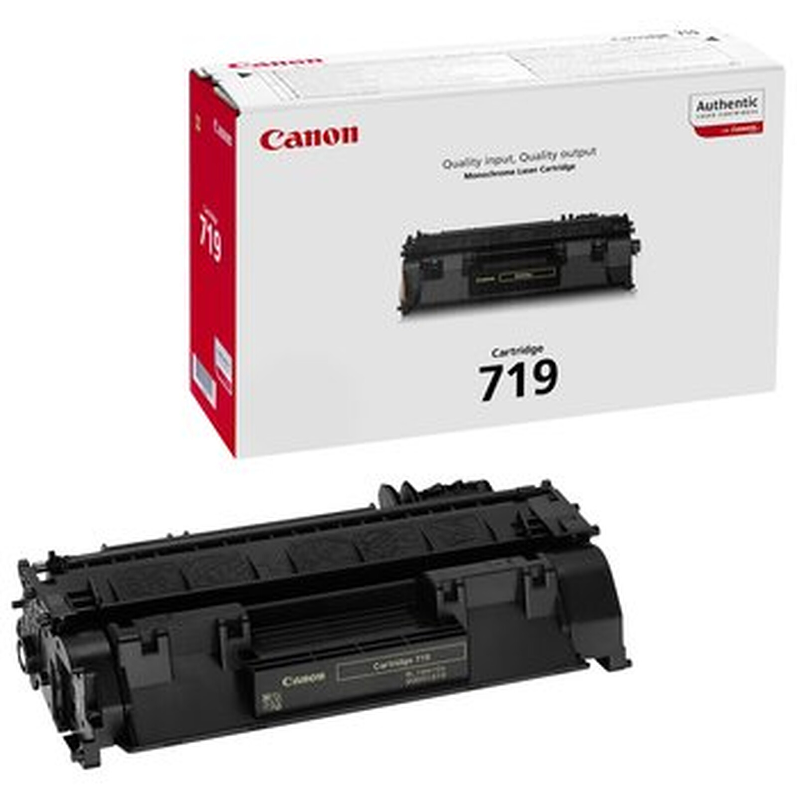 Toner Canon 719 - Noir - Autre vue