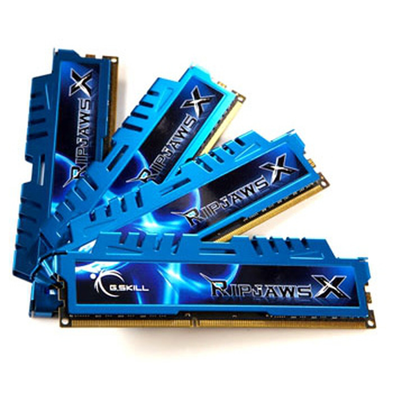 Mémoire RAM G.Skill Kit Extreme3 4 x 8 Go 1600 MHz Ripjaws X CAS9 - Autre vue