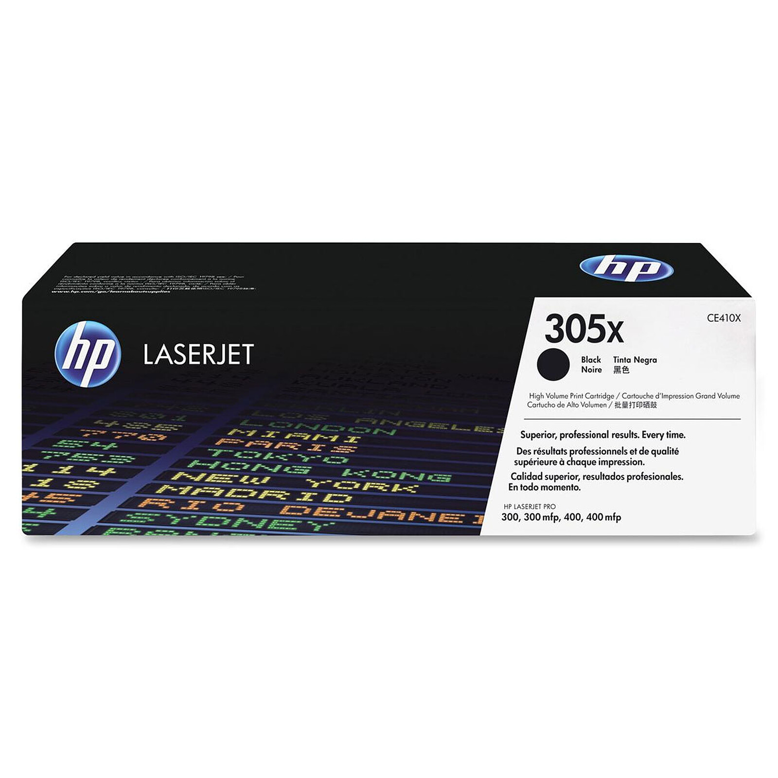 Toner HP 305X (CE410X) - Noir Haute capacité - Autre vue