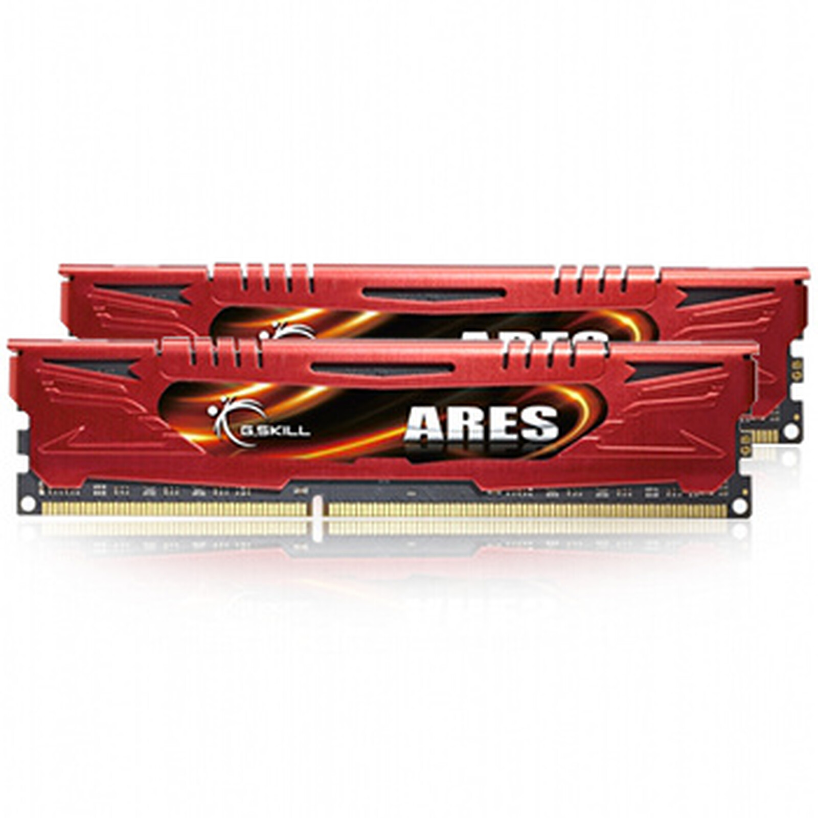 Mémoire RAM G.Skill Extreme3 ARES RED DDR3 2 x 8 Go 1600 MHz CAS 9 - Autre vue