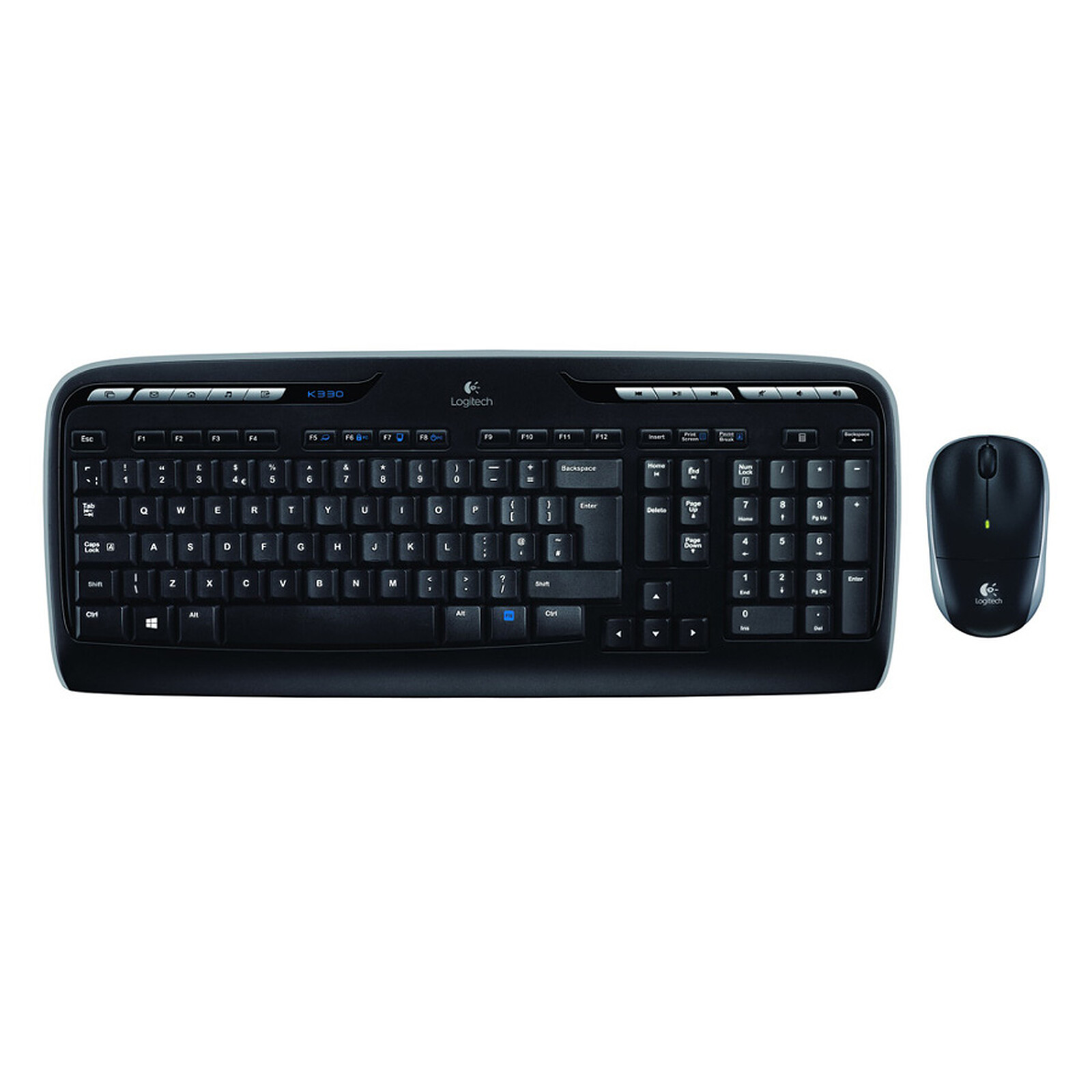 Clavier souris bureautique Logitech MK330 - Autre vue
