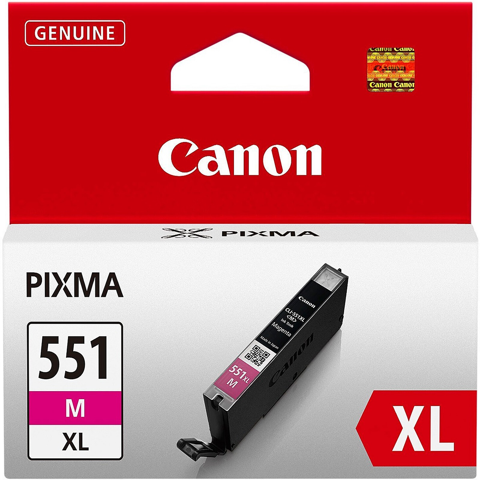 Cartouche d'encre Canon CLI-551 Magenta XL - Autre vue