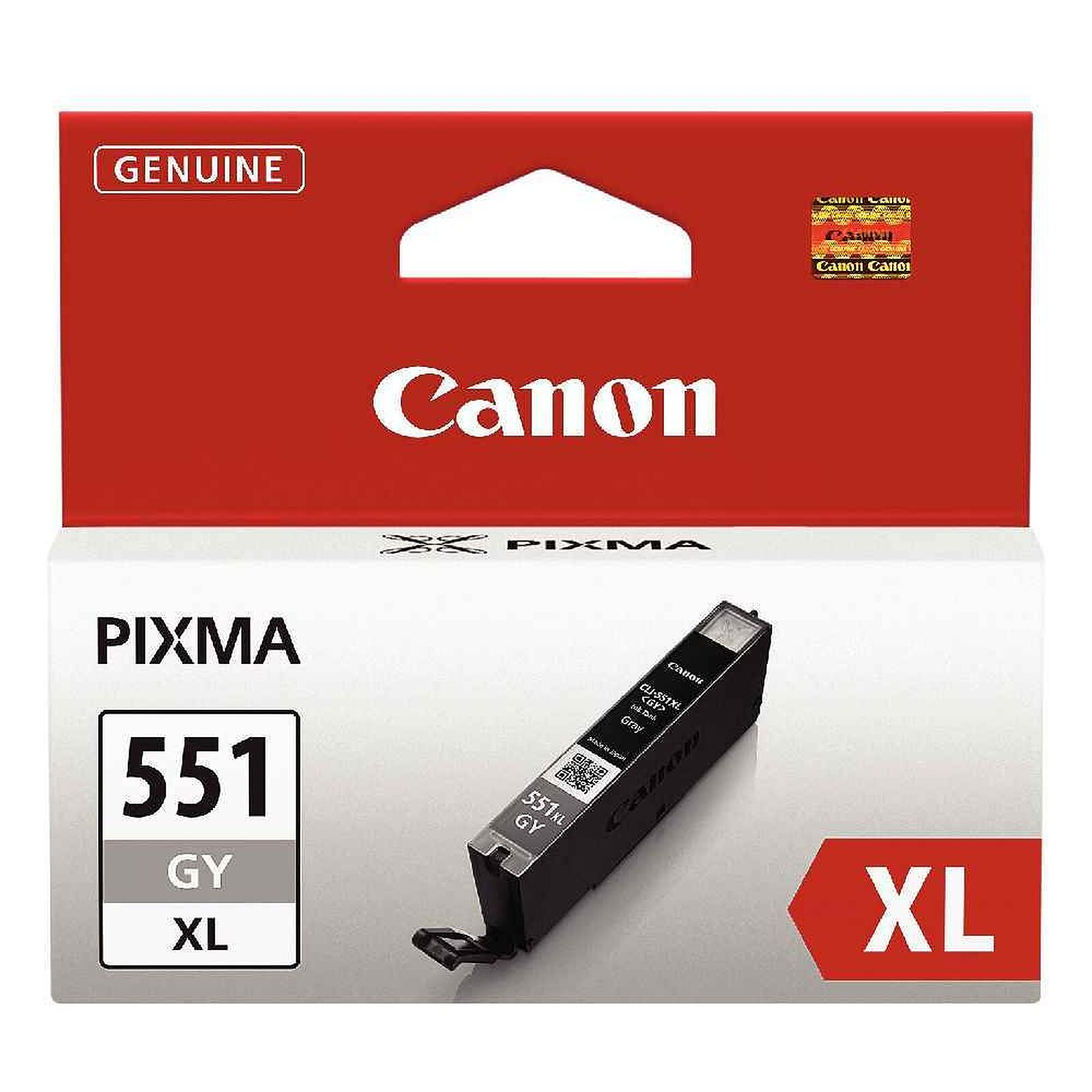 Cartouche d'encre Canon CLI-551 Gris XL - Autre vue