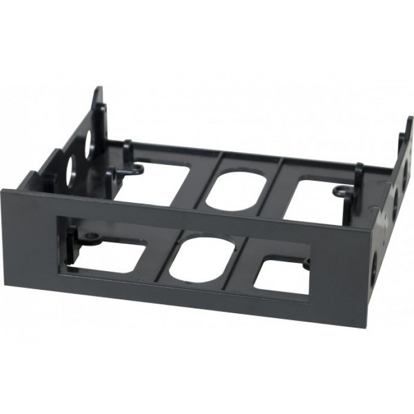 Rack disque dur interne Adaptateur baie 3,5" vers 5,25" (noir) - Autre vue