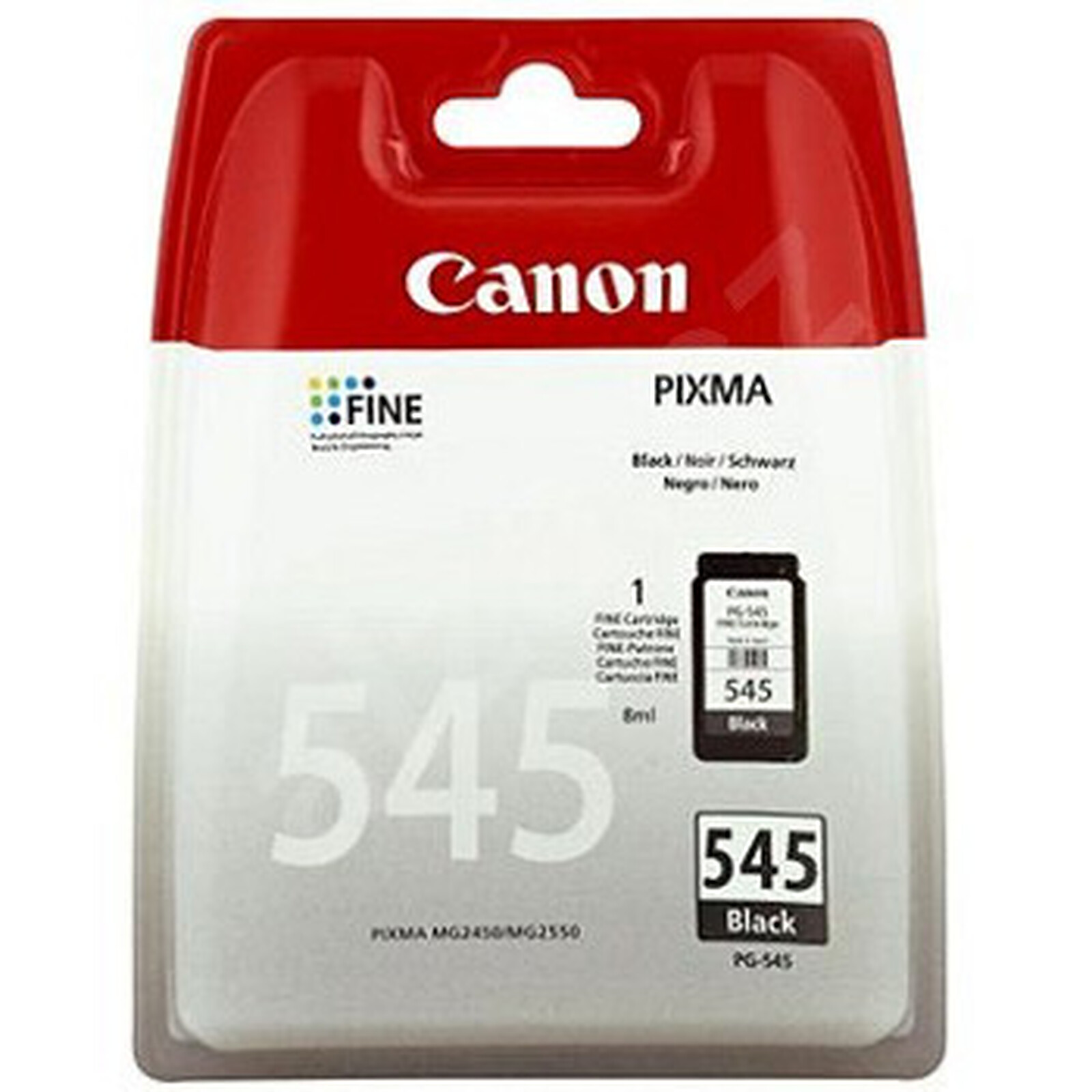 Cartouche d'encre Canon PG-545 Noir standard - Autre vue