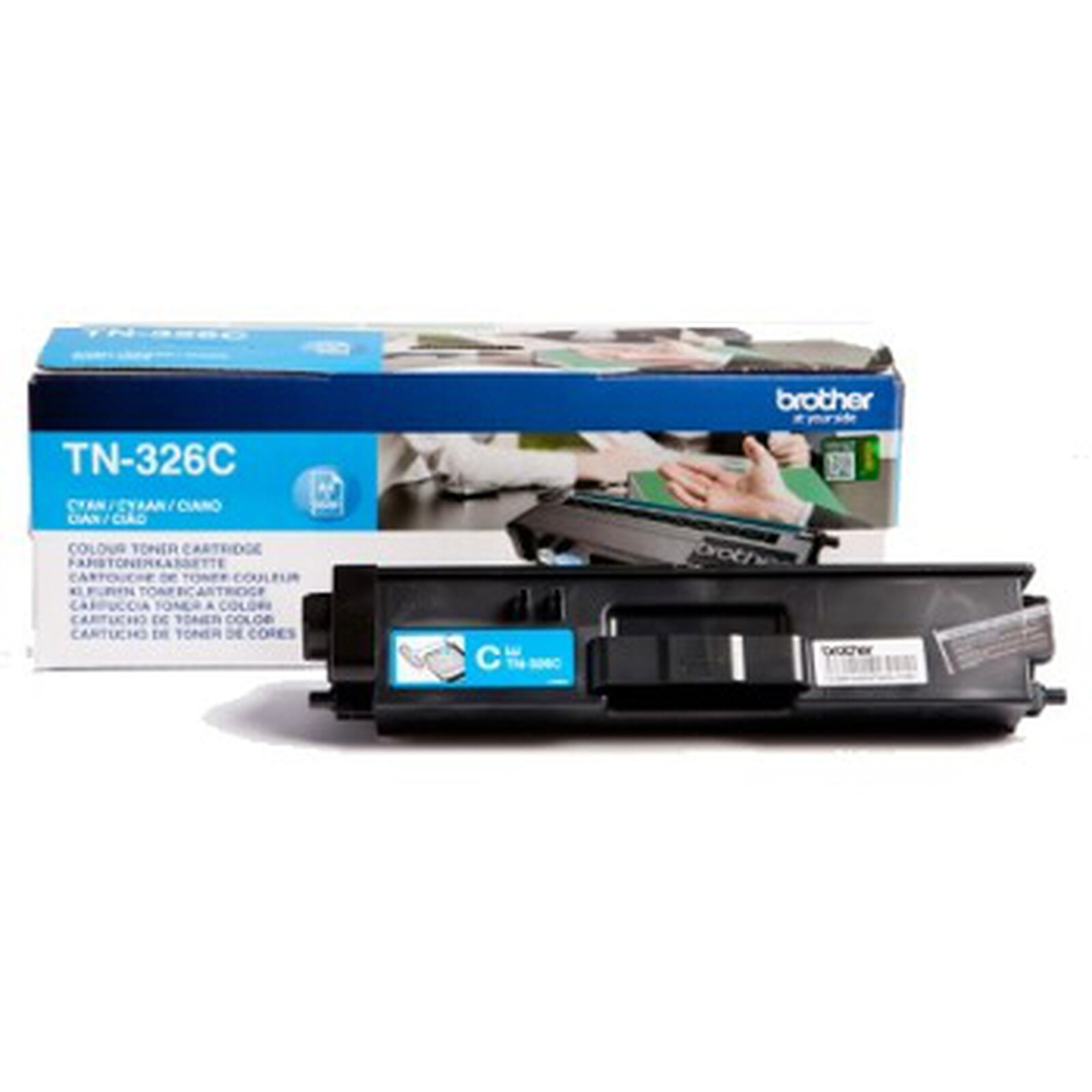 Toner Brother TN-326 - Cyan - Autre vue