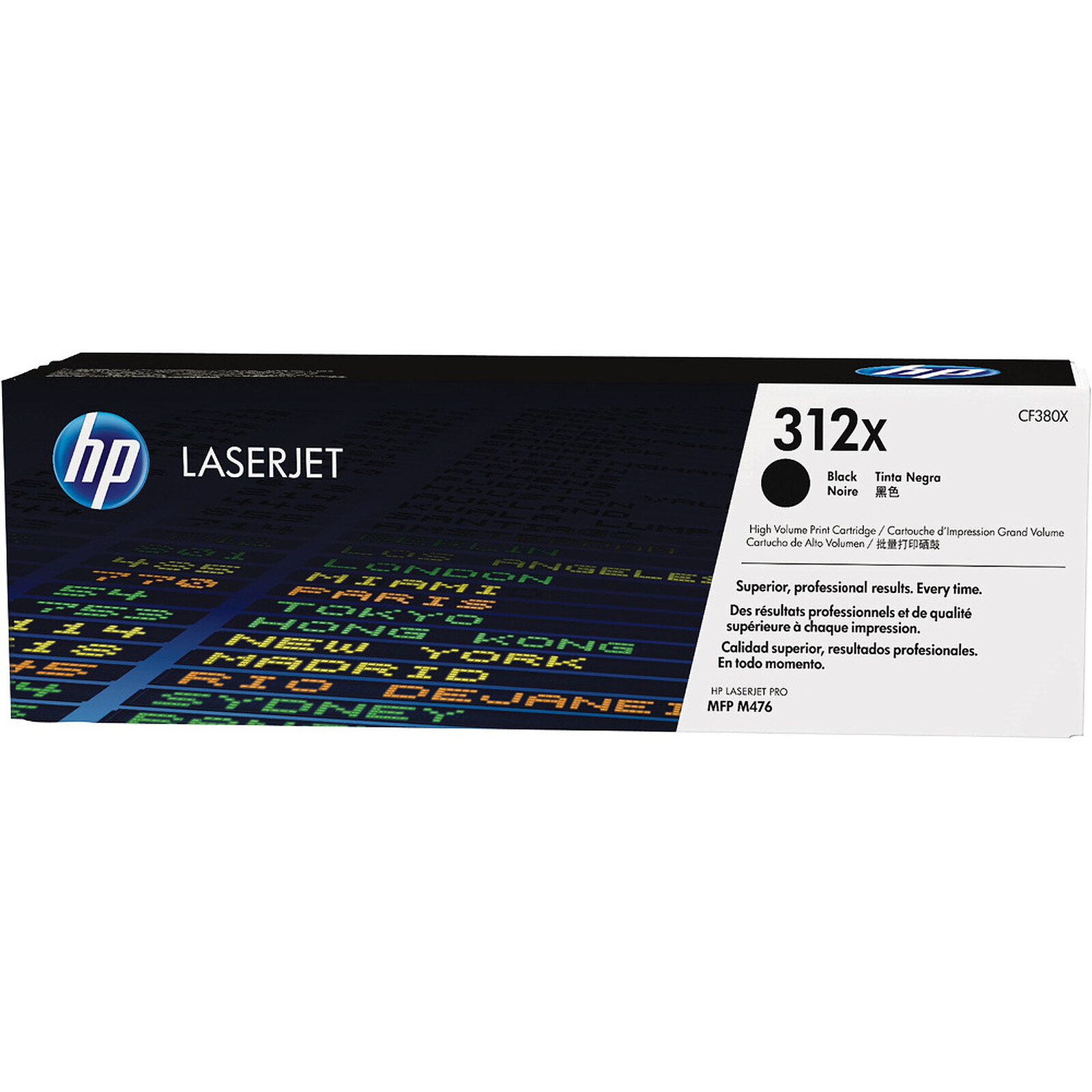 Toner HP 312X (CF380X) -  Noir Haute capacité - Autre vue