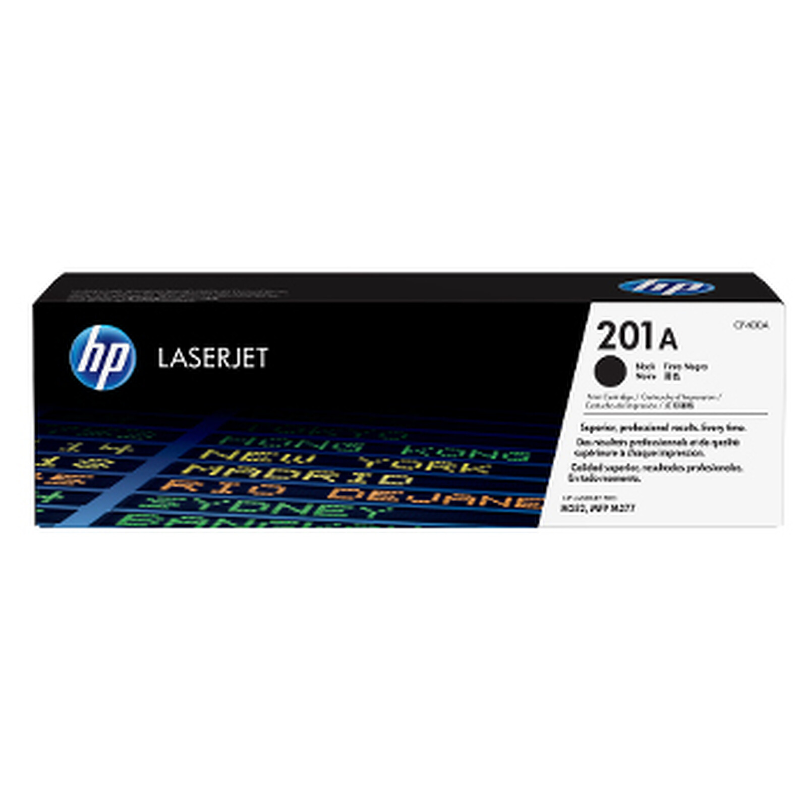 Toner HP 201A (CF400A) - Noir - Autre vue