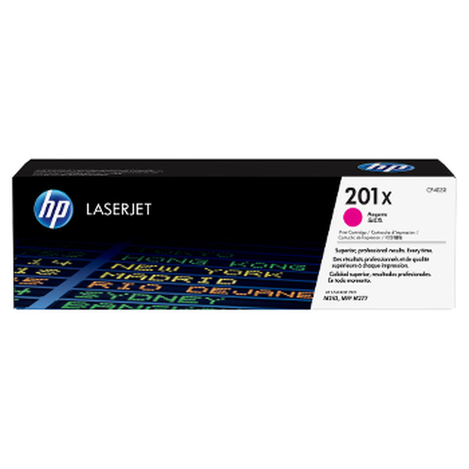 Toner HP 201X (CF403X) - Magenta - Autre vue