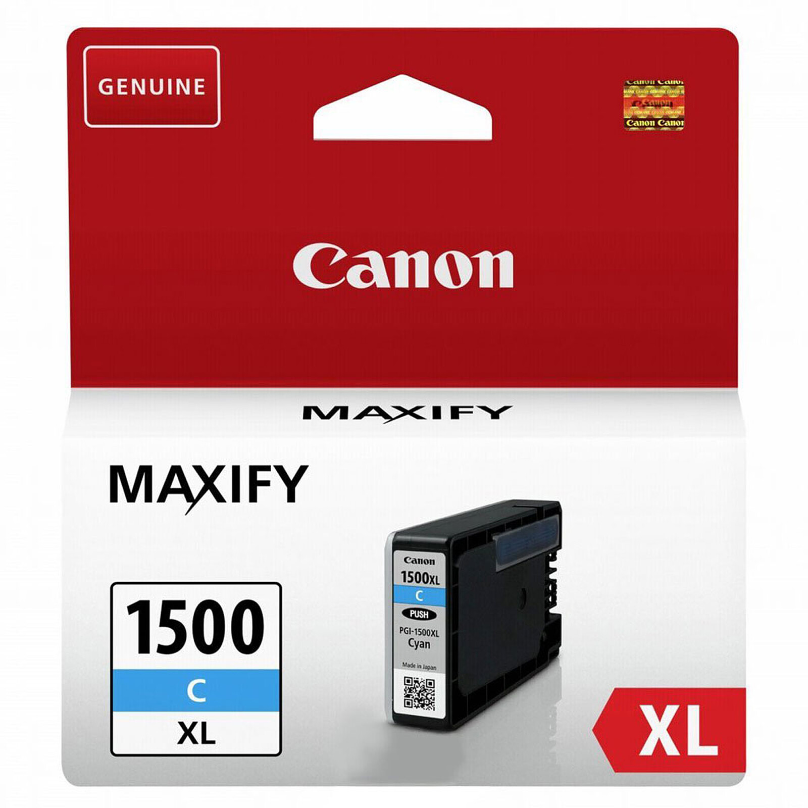 Cartouche d'encre Canon PGI-1500XL Cyan - Autre vue
