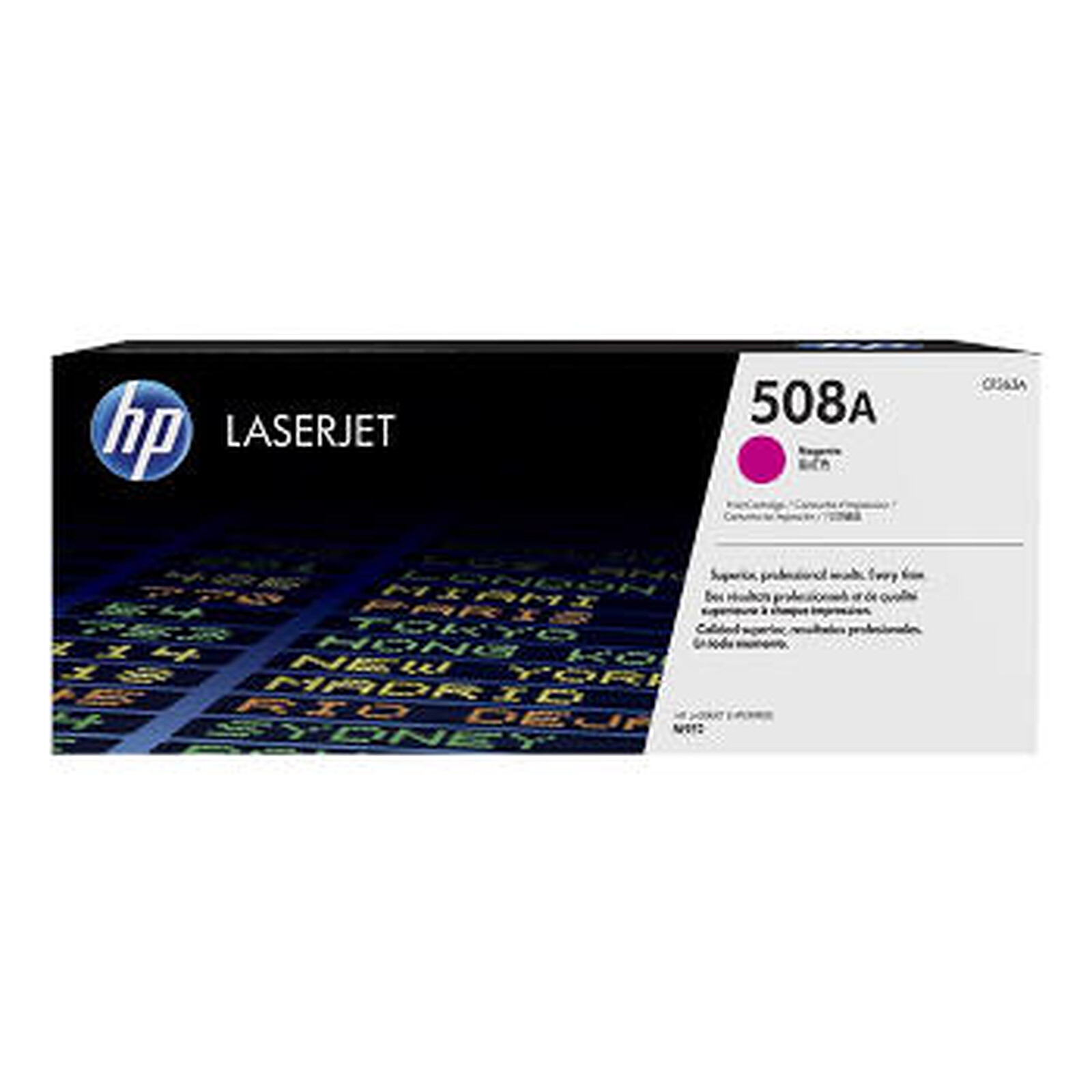 Toner HP 508A (CF363A) - Magenta - Autre vue