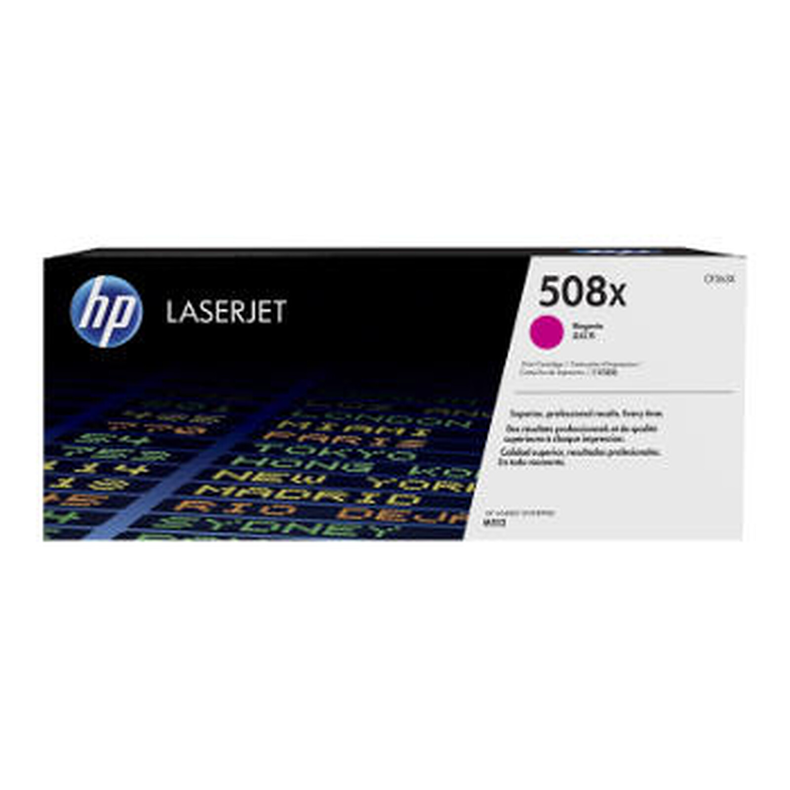Toner HP 508X (CF363X) - Magenta Haute Capacité - Autre vue