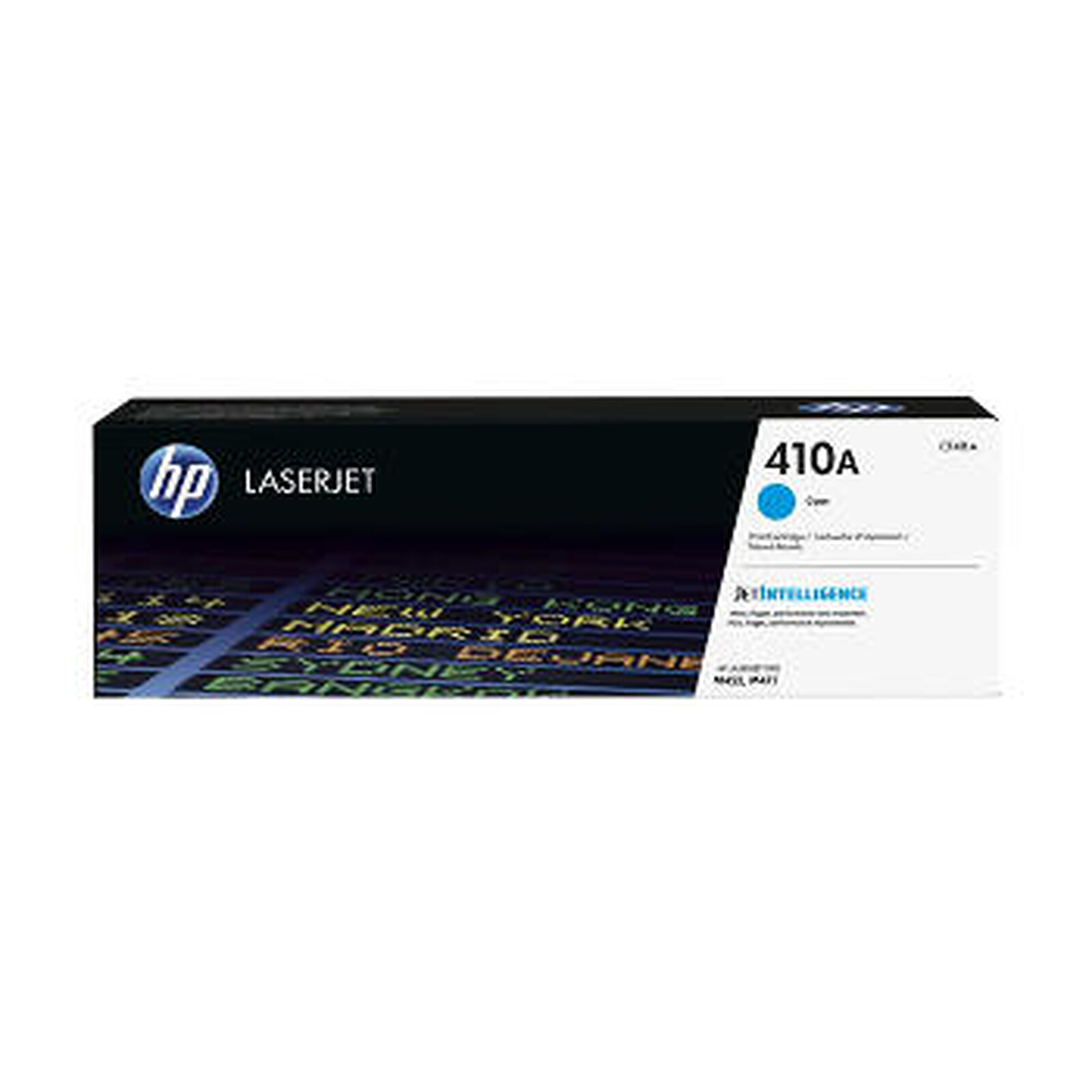 Toner HP 410A (CF411A) - Cyan - Autre vue
