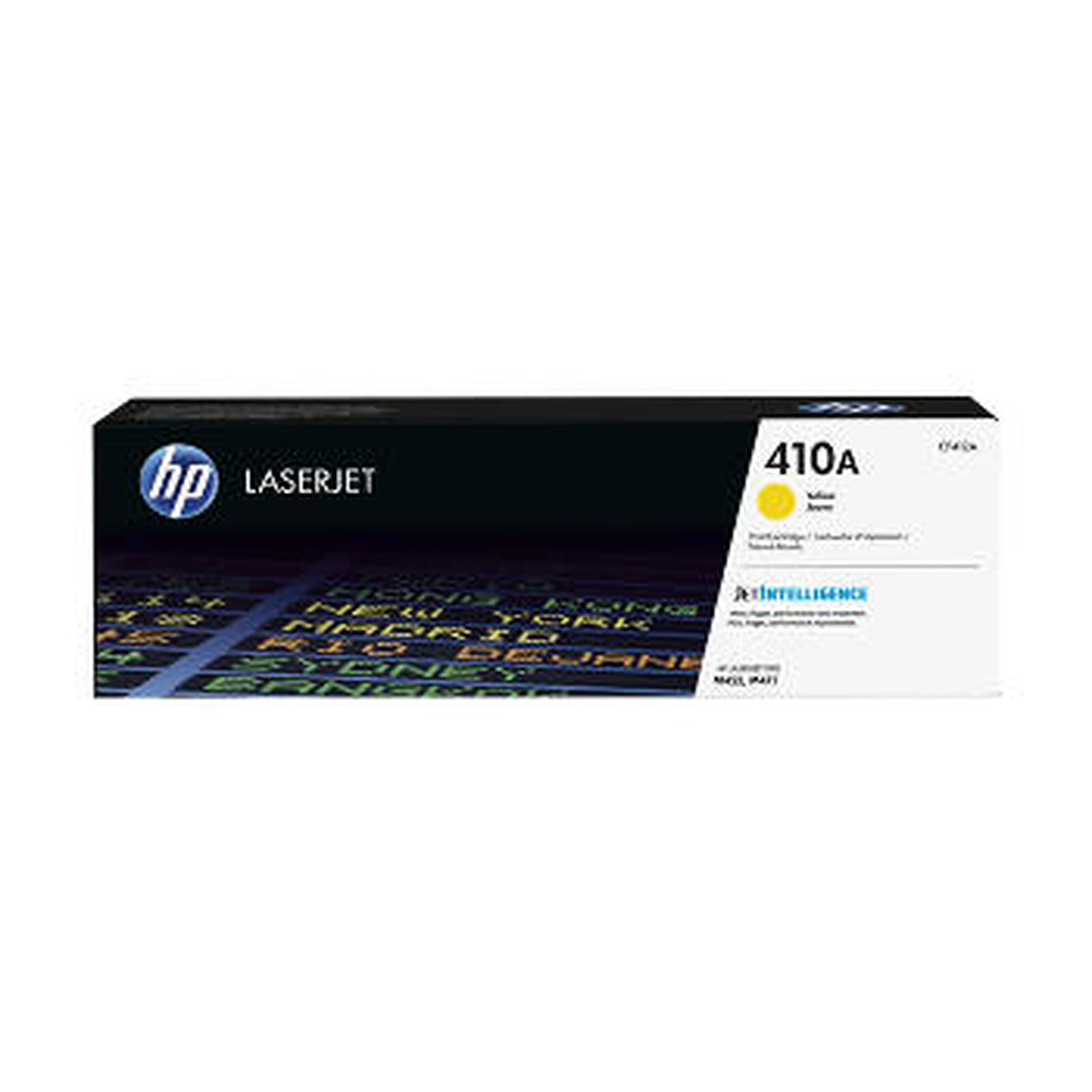Toner HP 410A (CF412A) - Jaune - Autre vue