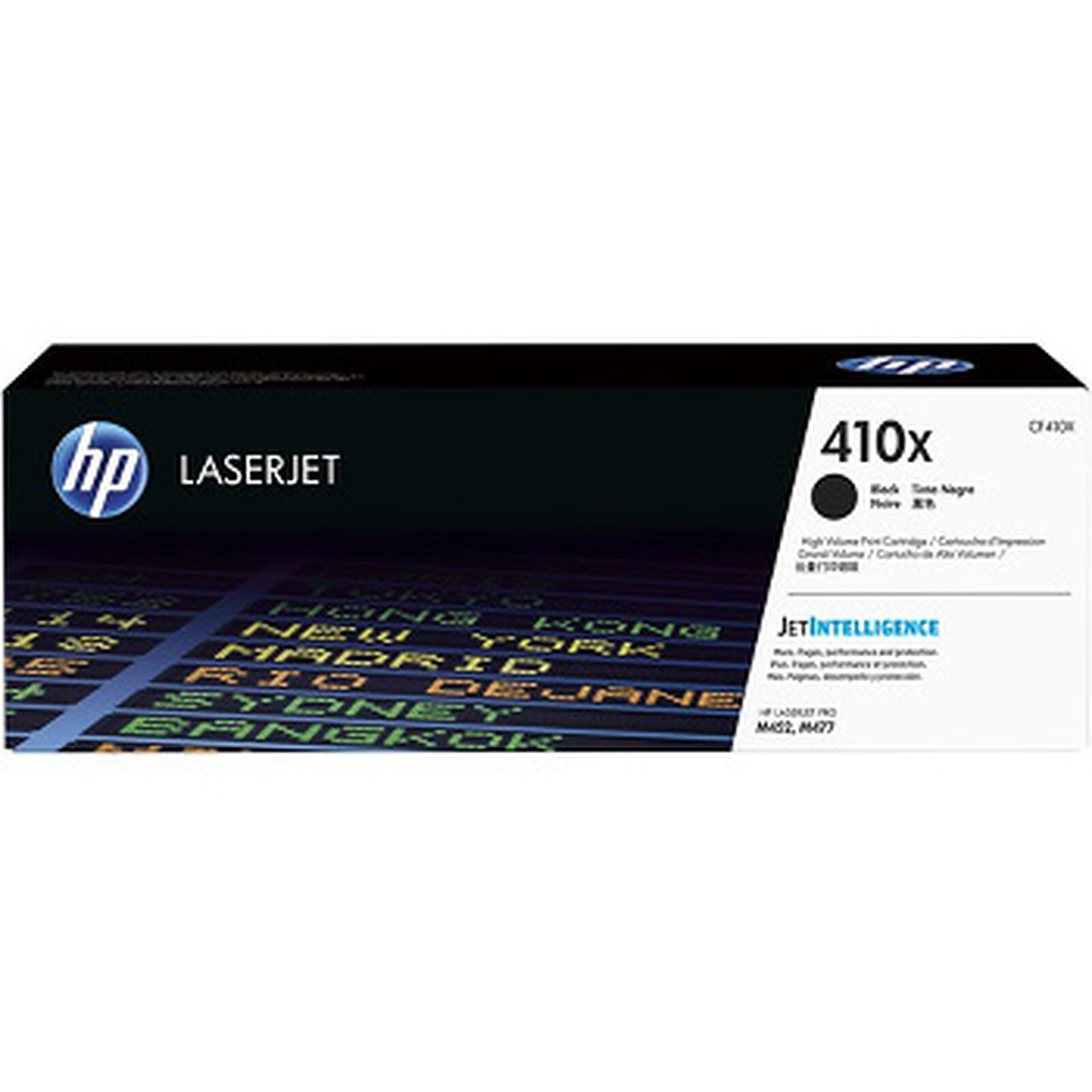 Toner HP 410X (CF410X) - Noir Haute capacité - Autre vue