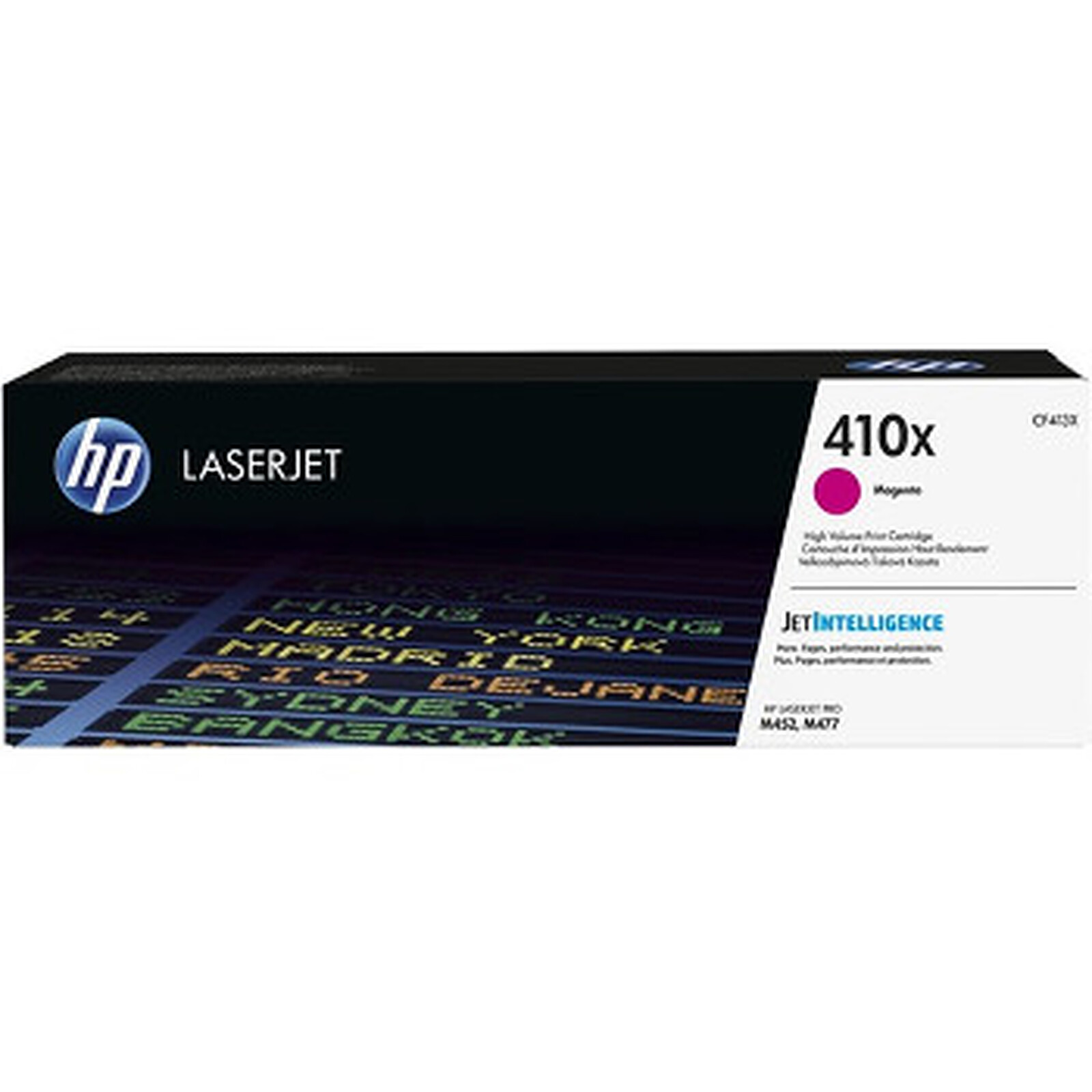 Toner HP 410X (CF413X) -  Magenta Haute capacité - Autre vue