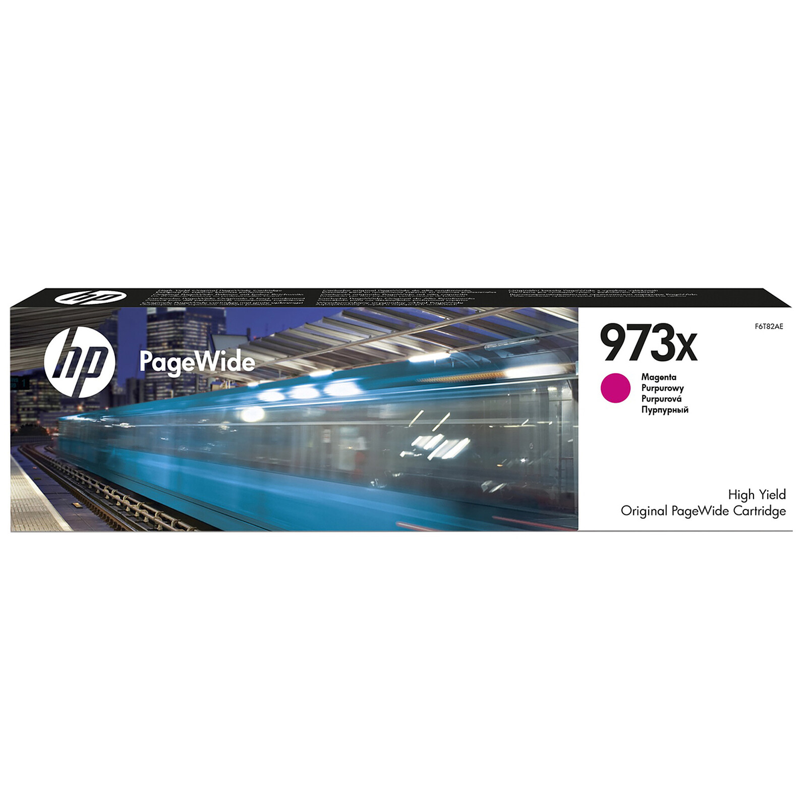 Cartouche d'encre HP n°973X - F6T82AE Magenta XL - Autre vue