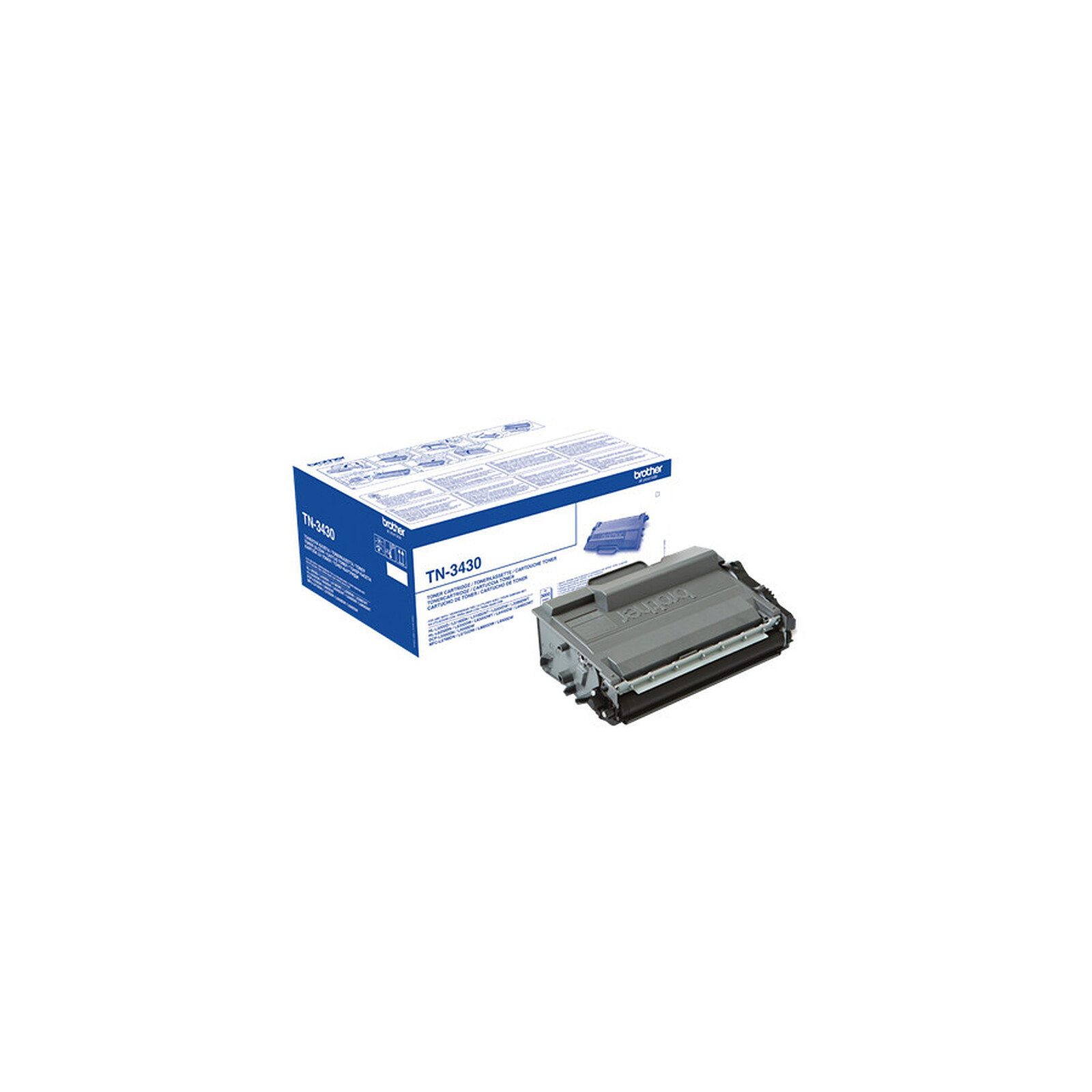 Toner Brother TN-3430 - Noir - Autre vue