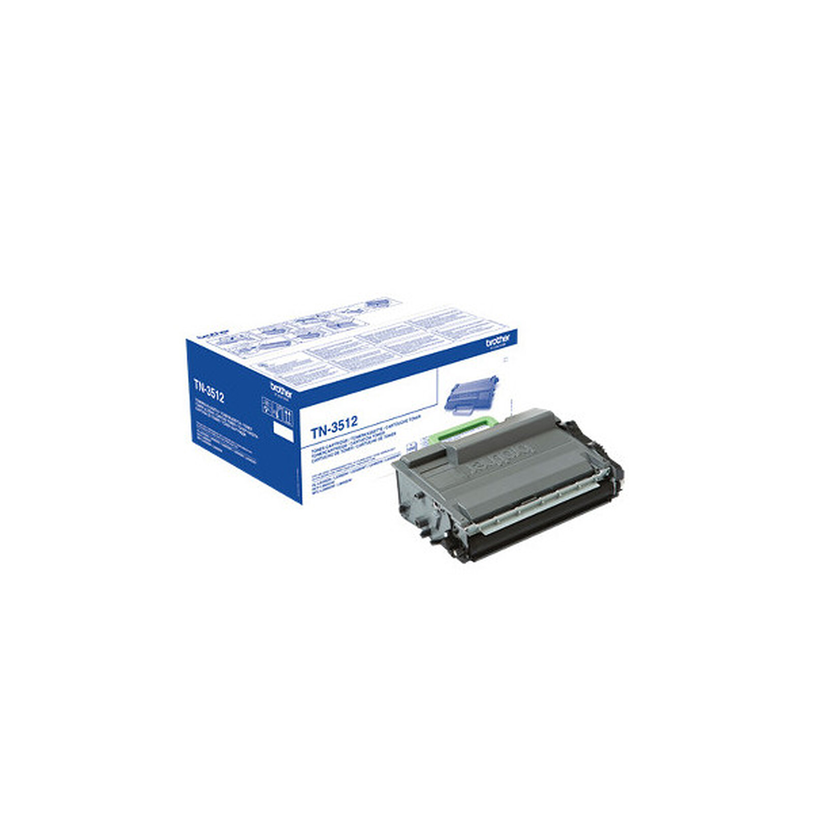 Toner Brother TN-3512 - Noir - Autre vue