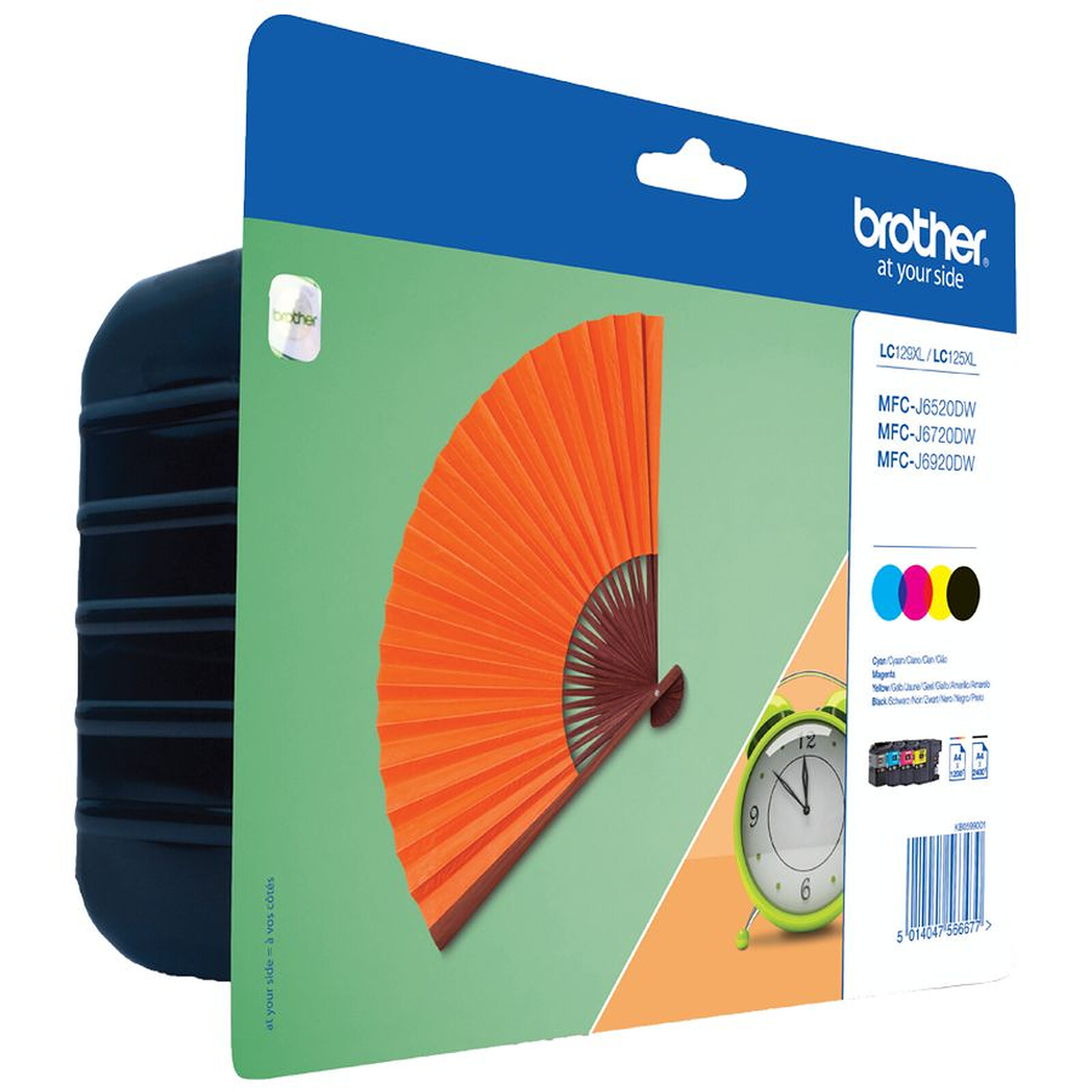 Cartouche d'encre Brother LC129XL Value Pack - Multipack - Autre vue