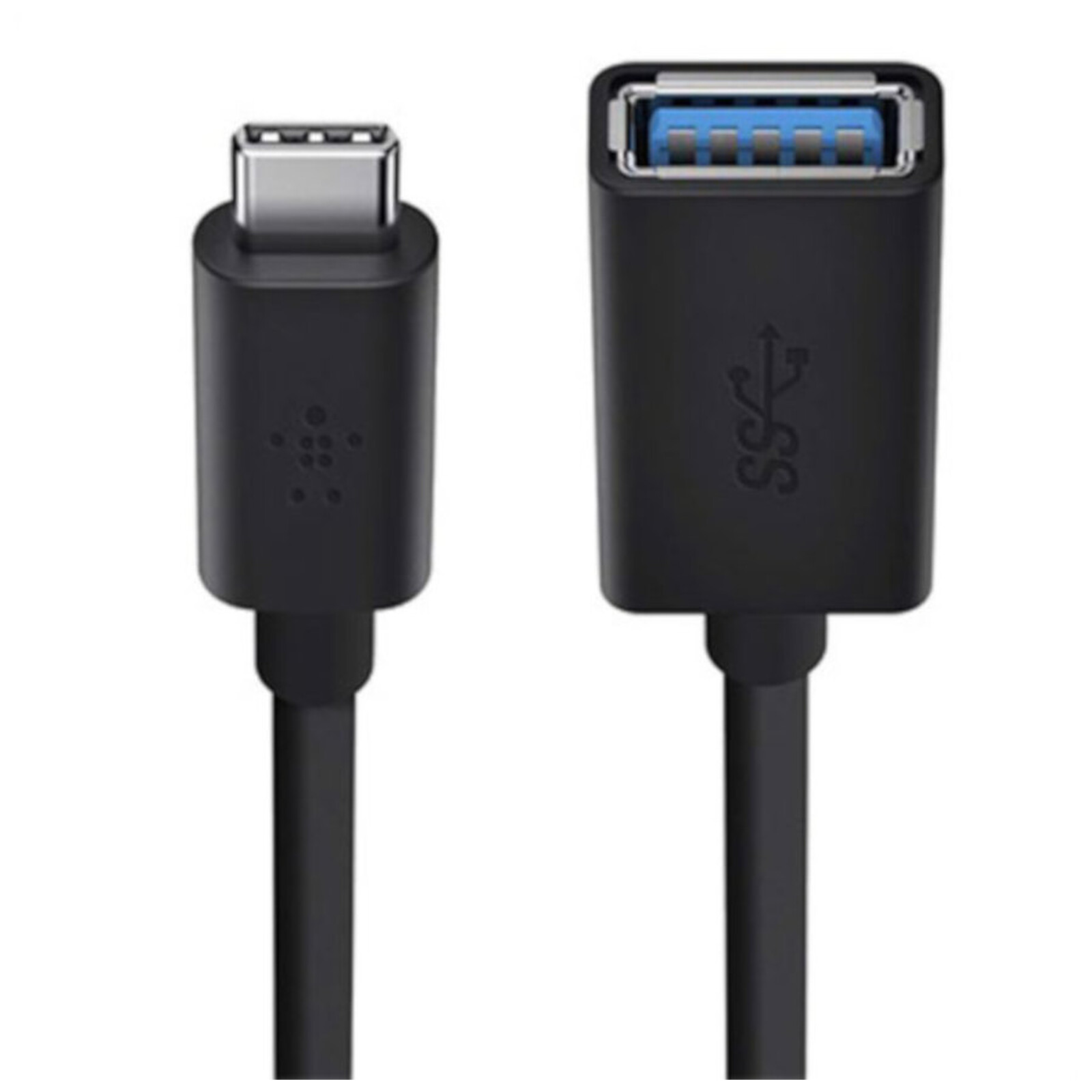 Câble USB Belkin Adaptateur USB 3.0 - Type C vers USB Type A (M/F) - Autre vue
