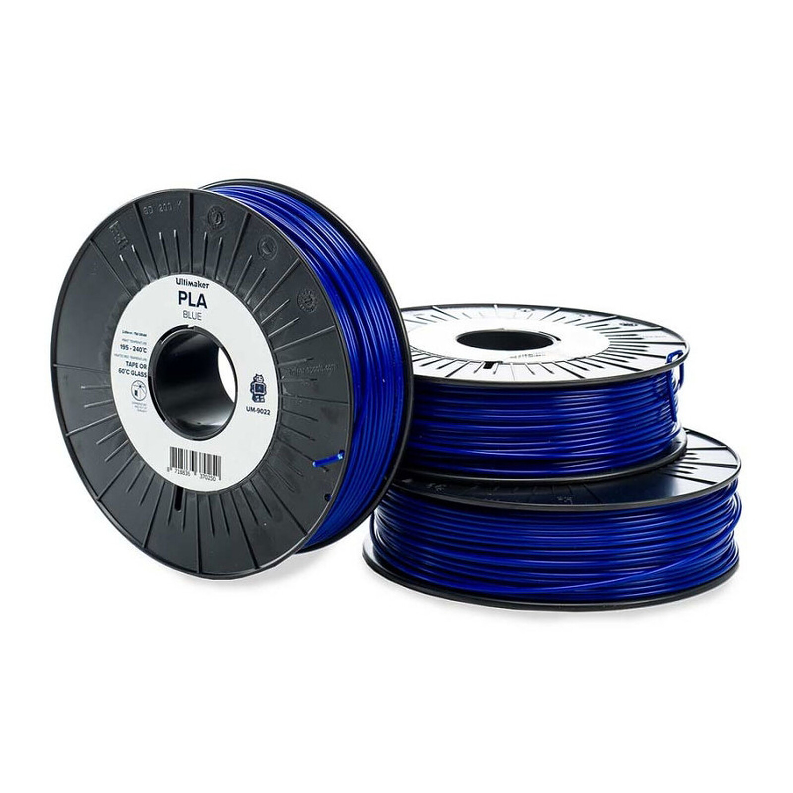 Filament 3D Ultimaker PLA Bleu - 2.85 mm - Autre vue