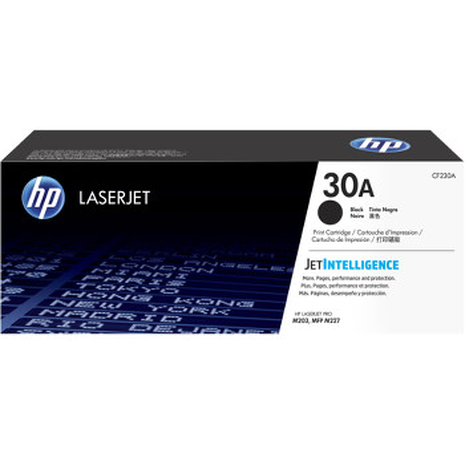 Toner HP 30A (CF230A) - Noir - Autre vue