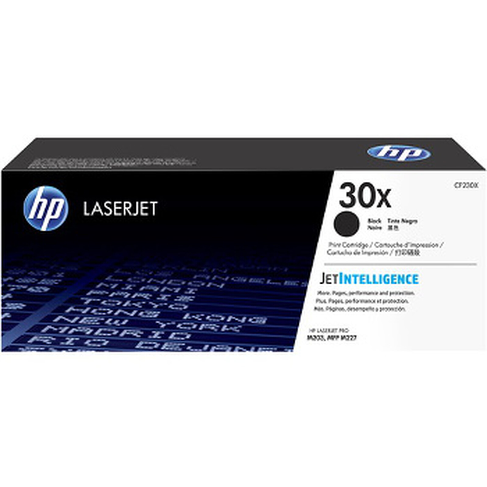 Toner HP 30X (CF230X) - Noir haute capacité - Autre vue