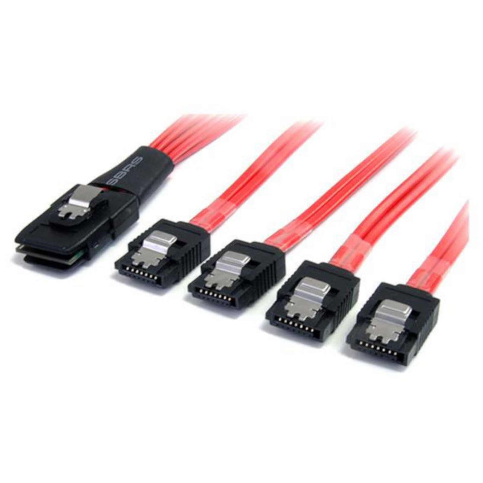 Serial ATA StarTech.com Câble mini SAS (SFF-8087) vers 4 SATA - 50 cm - Autre vue