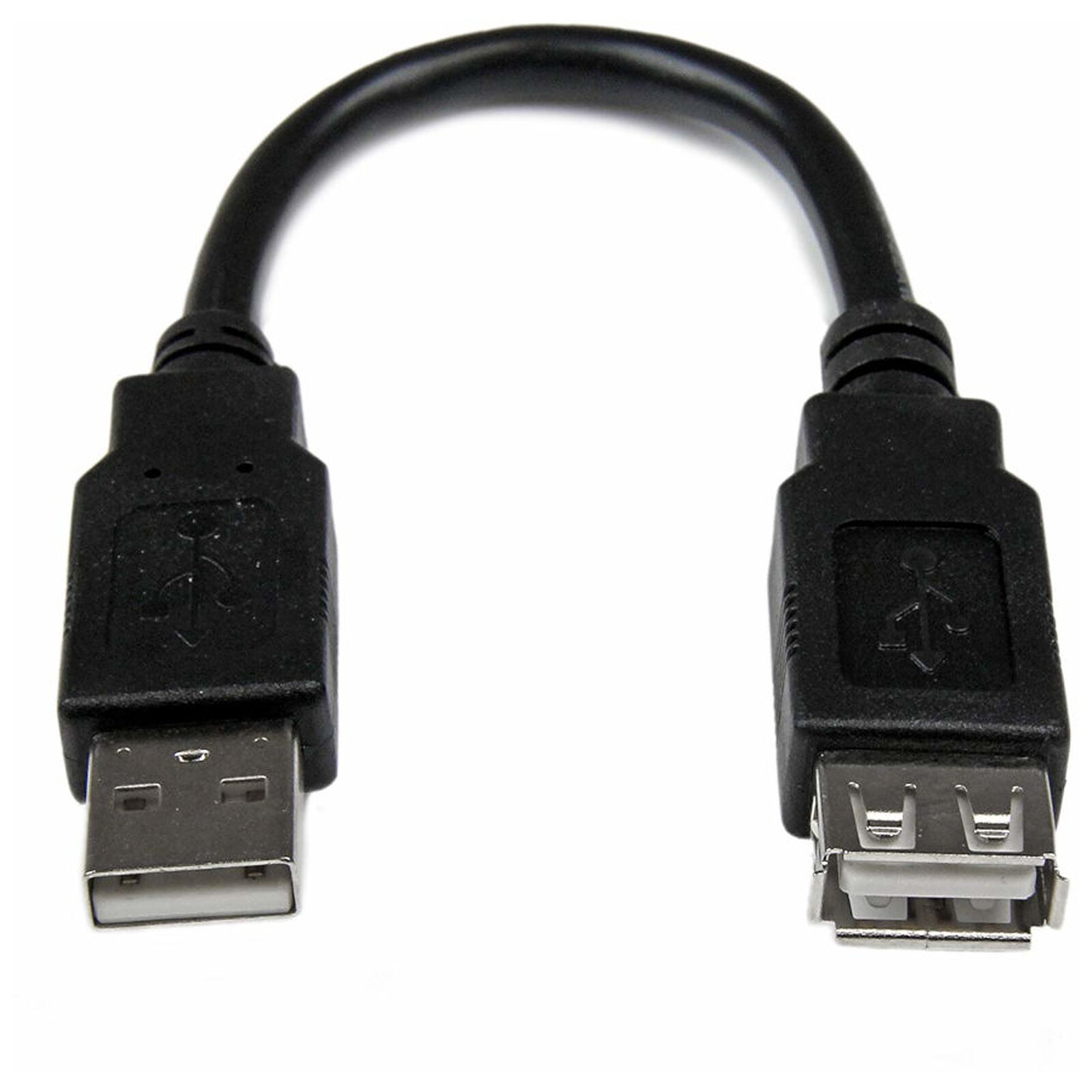 Câble USB StarTech.com Rallonge d'extension USB 2.0 (A/A) - 15cm - Autre vue