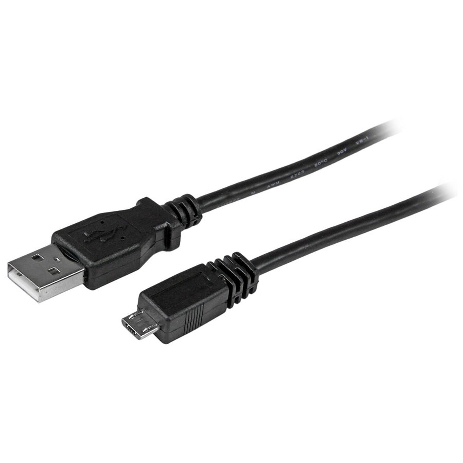 Câble USB StarTech.com Câble Micro B / USB 2.0 (A) - 1m - Autre vue