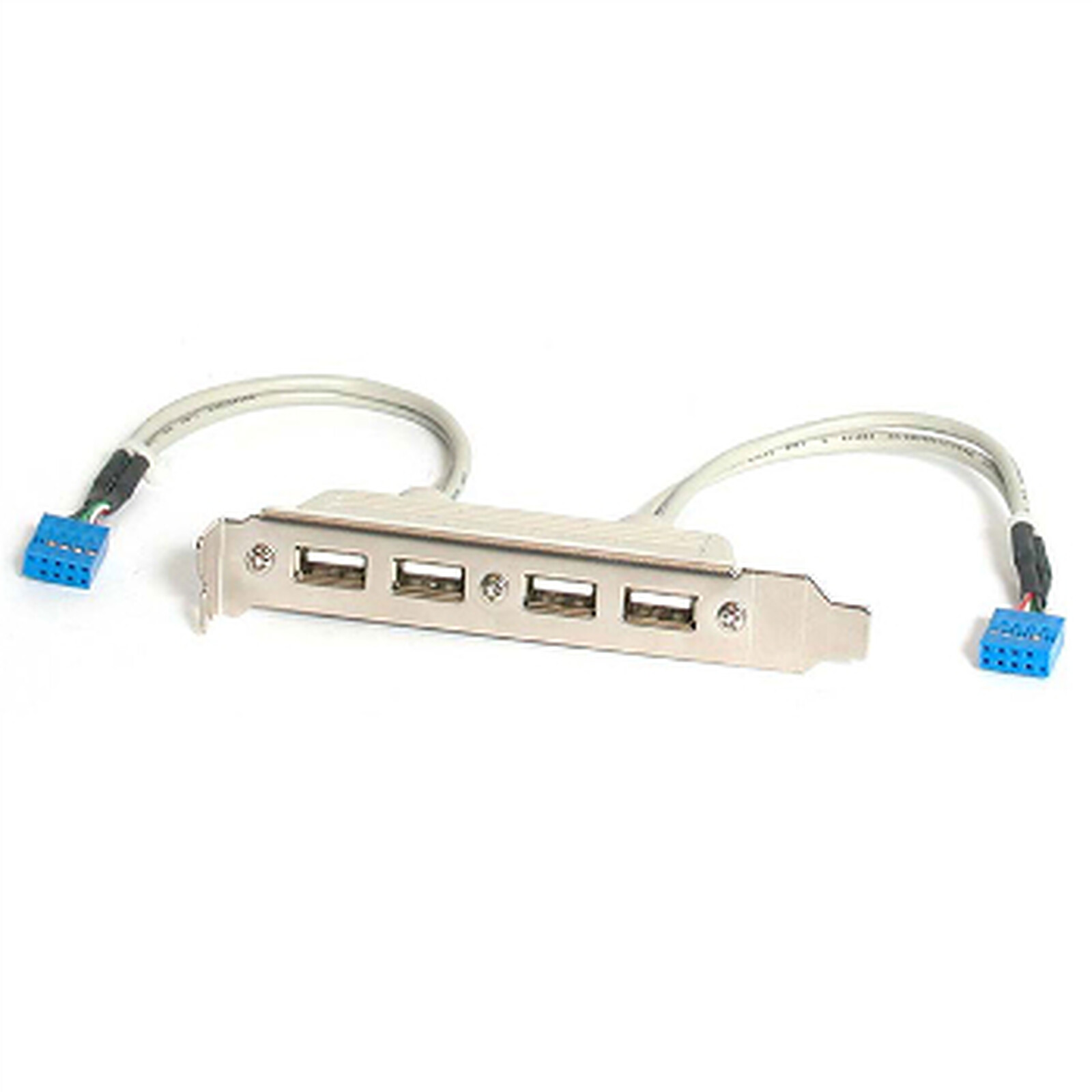 Câble USB StarTech.com Equerre USB 2.0 (4 ports) - Adaptateur Slot USB FH - Autre vue