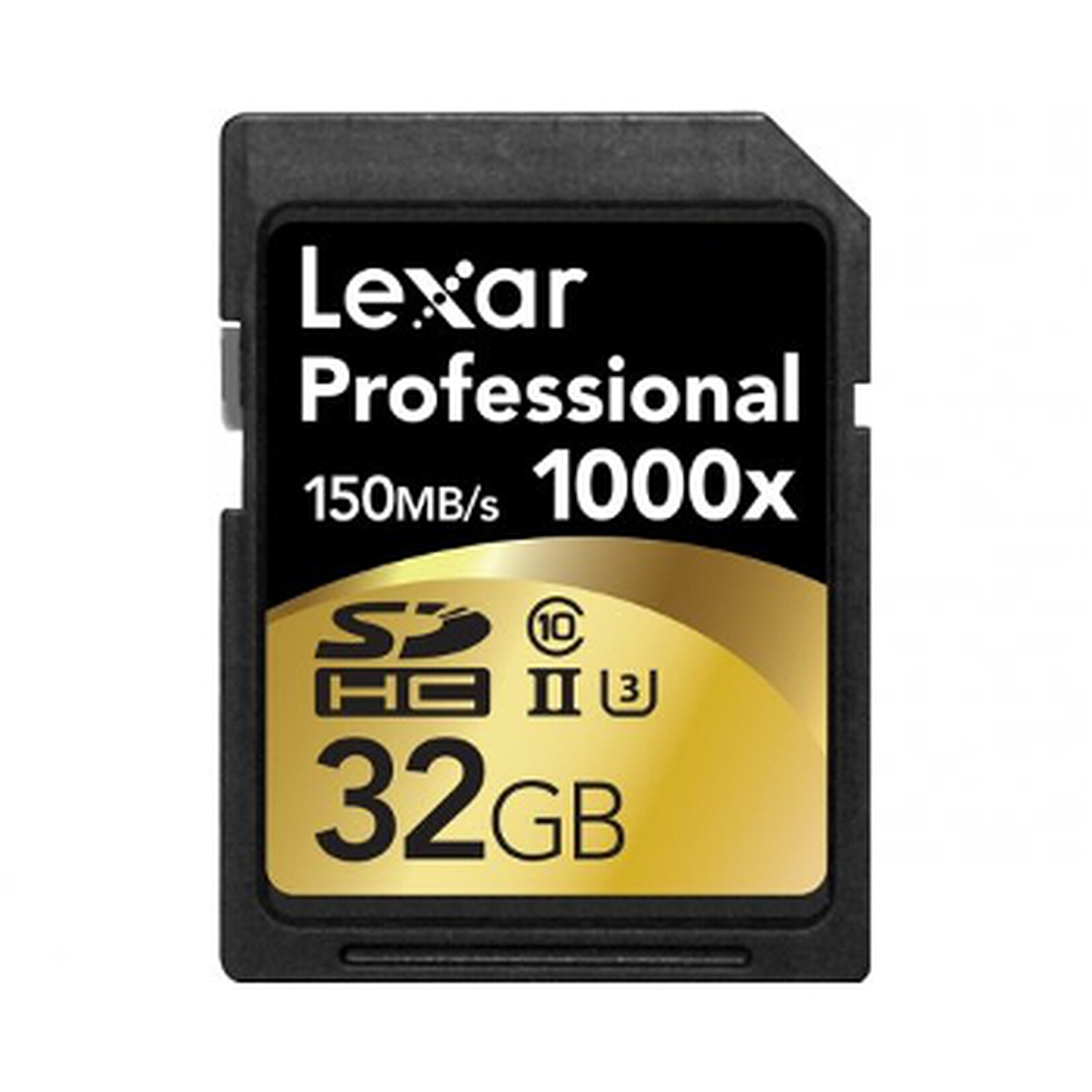 Carte SD Lexar Professional SDHC 32 Go (150Mo/s) - Autre vue