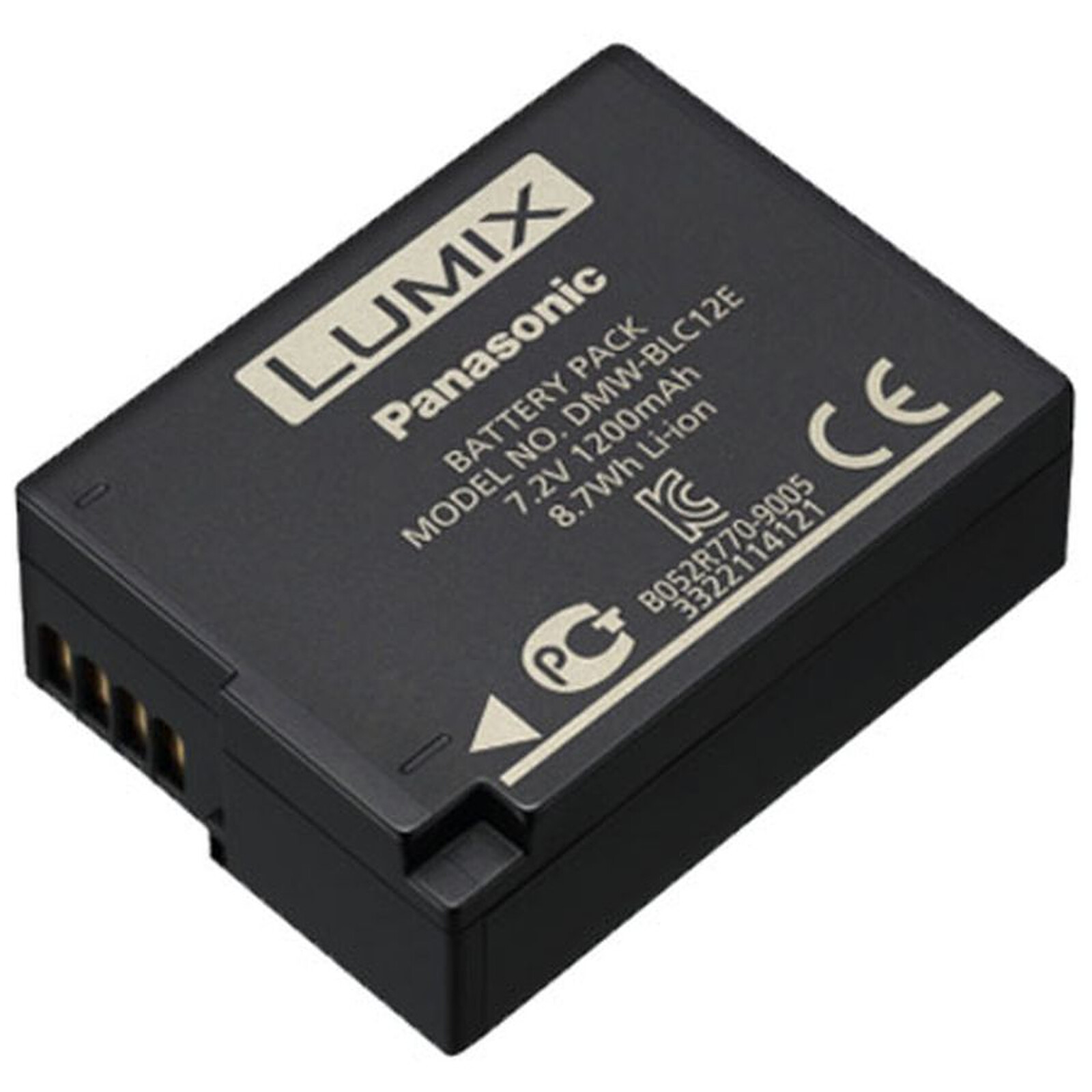 Batterie et chargeur Panasonic Batterie DMW-BLC12E - Autre vue