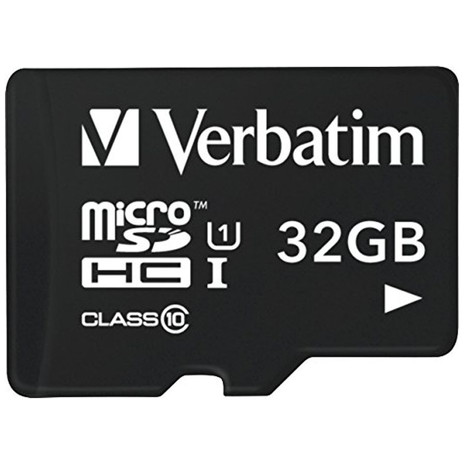 Carte micro SD Verbatim Micro SDHC 32 Go (classe 10) - Autre vue