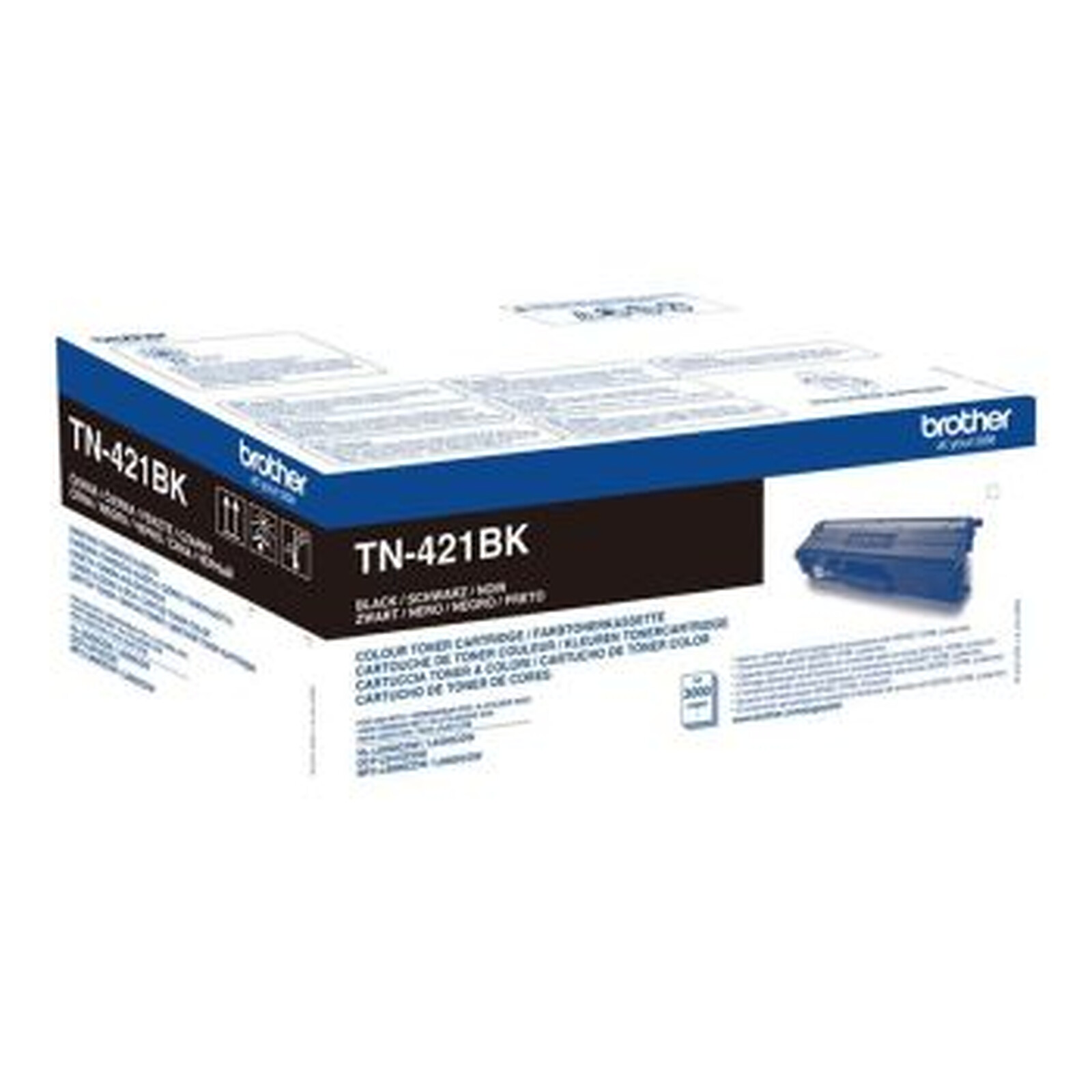 Toner Brother TN-421 - Noir - Autre vue