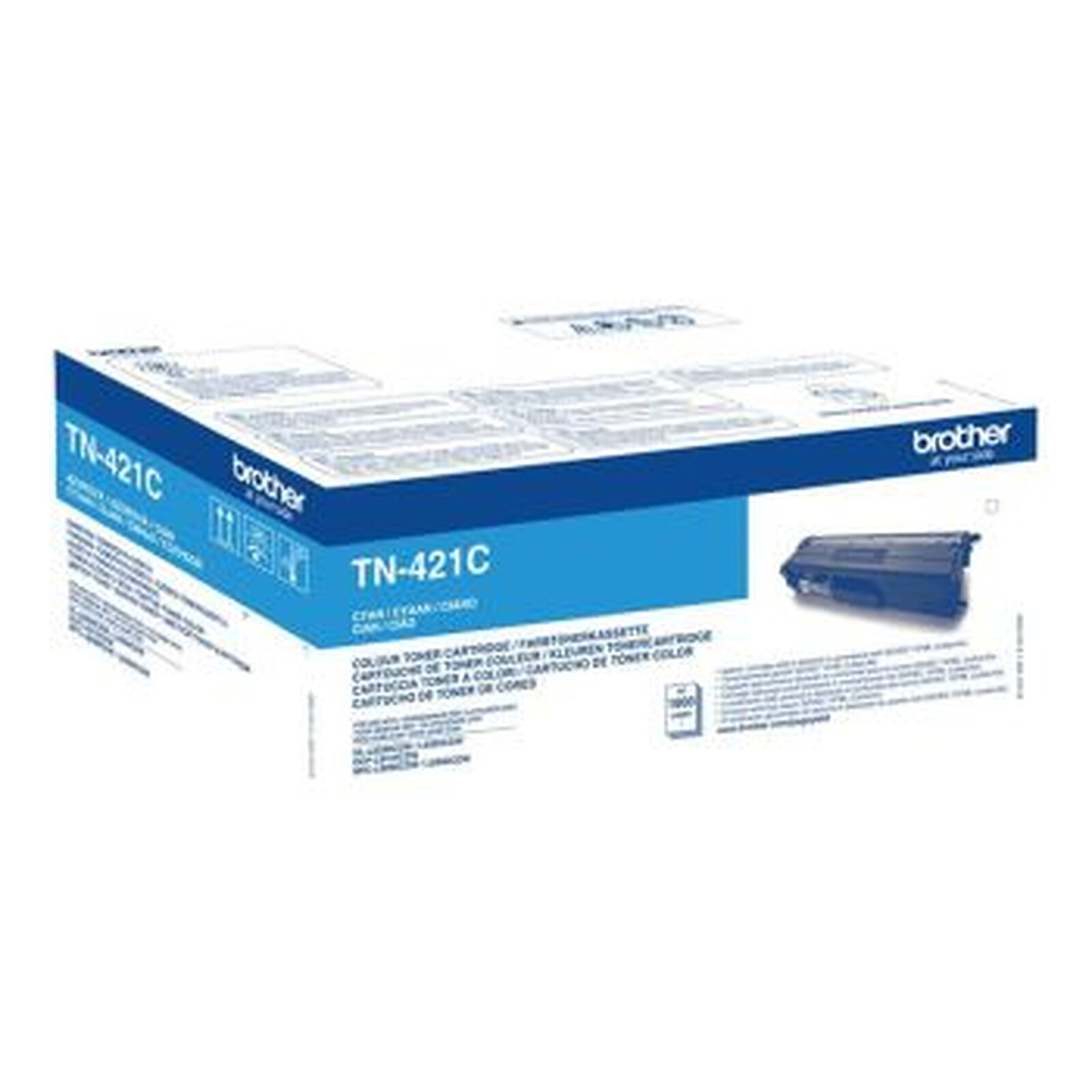 Toner Brother TN-421 - Cyan - Autre vue